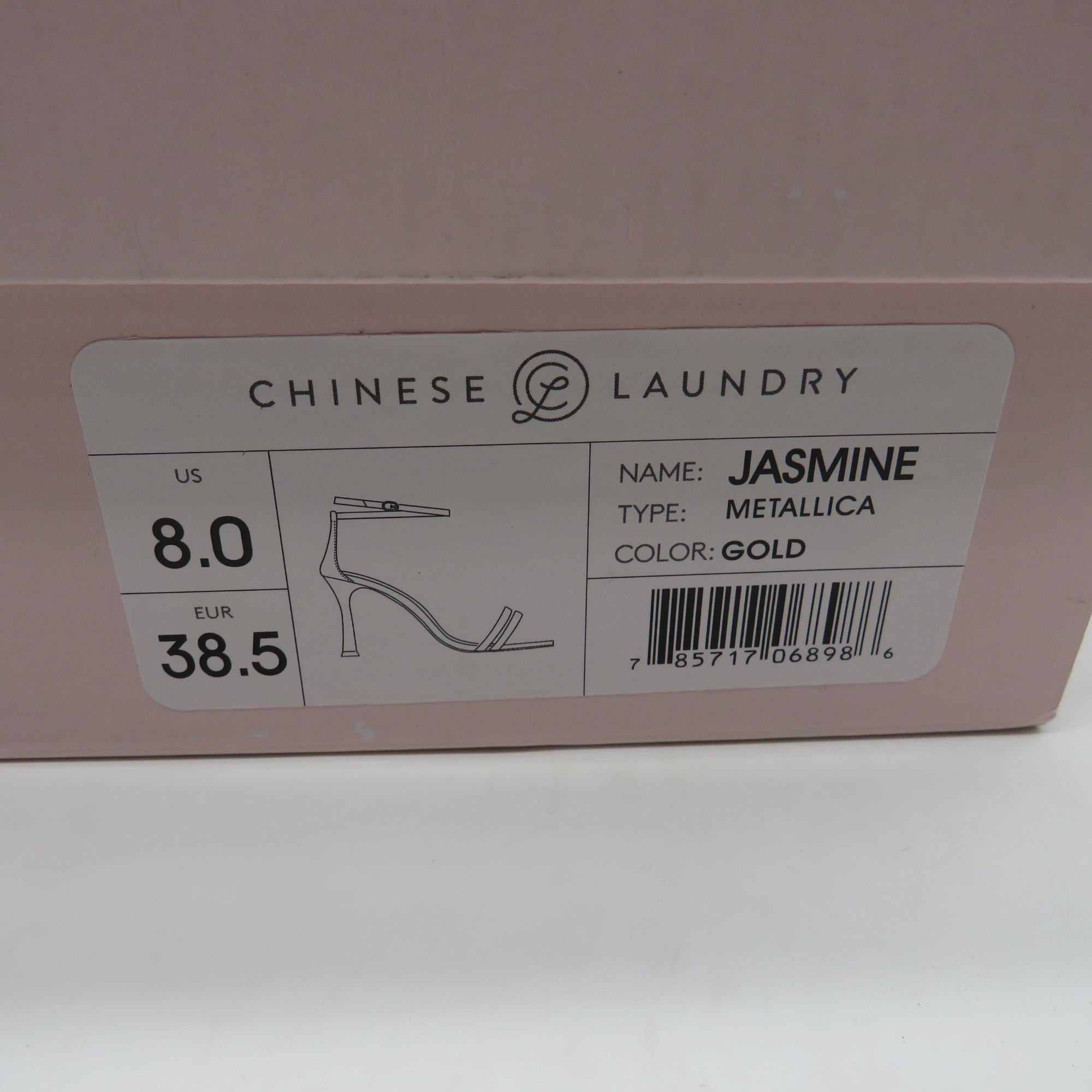 Chinese Laundry Chinese Laundry Women's Jasmine Dress Sandals Gold Size 8 NI Size US 8 / IT 38 - 2 Thumbnail