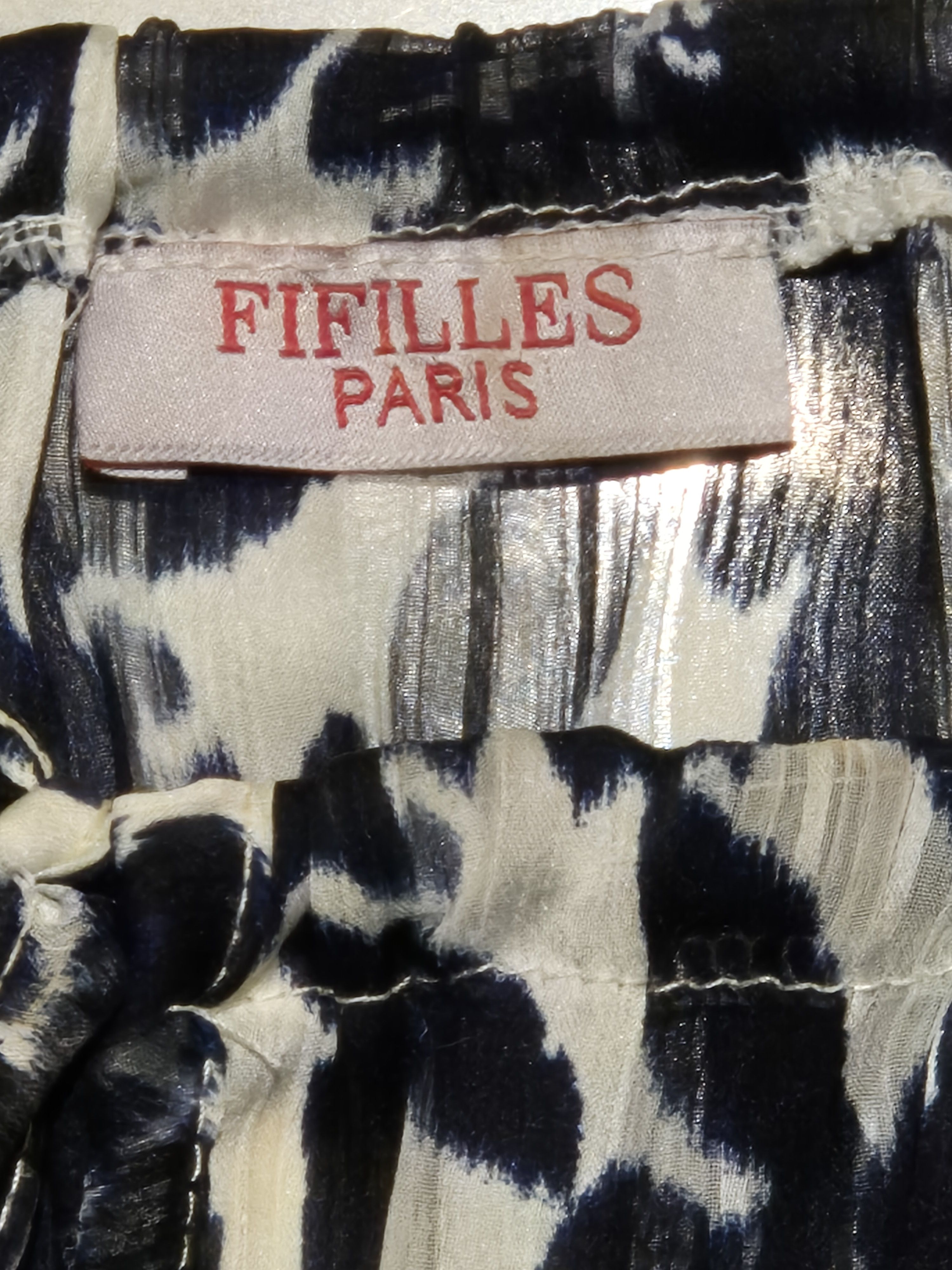 Designer Fifilles Paris mini dress with ruffled sleeves & hem Size S / US 4 / IT 40 - 4 Thumbnail