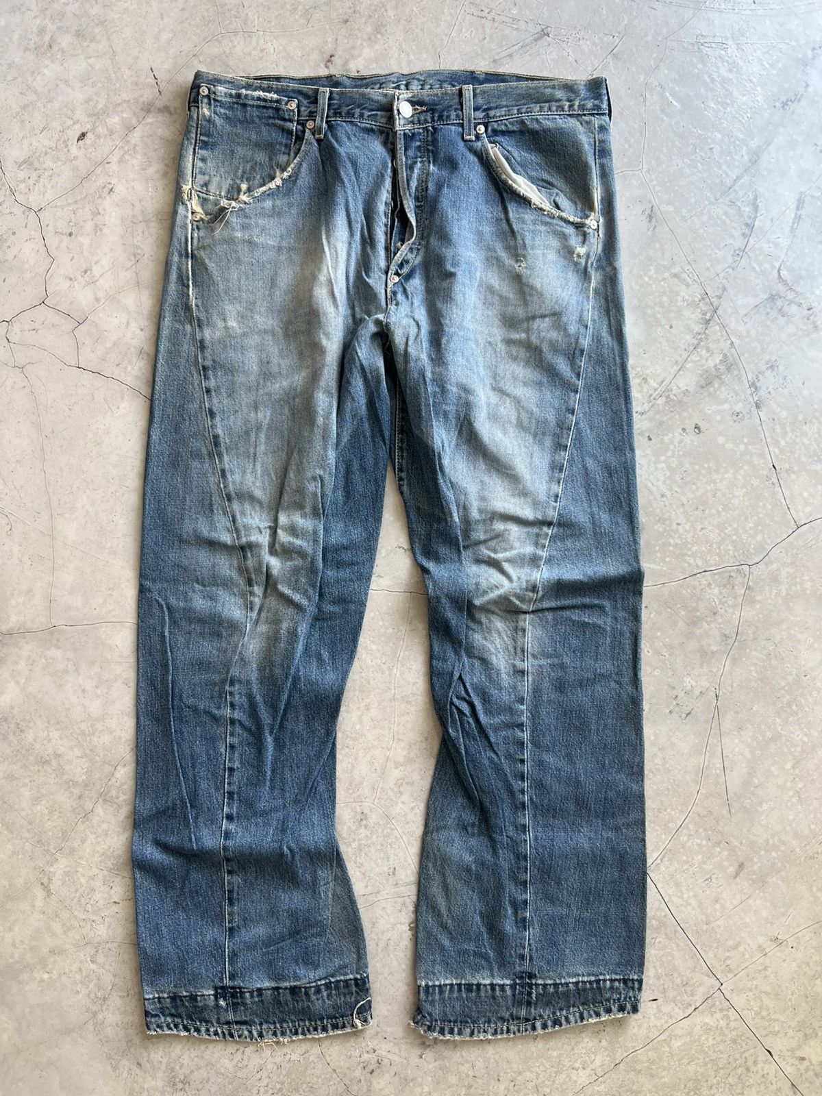 Levi's Levis Engineered Jeans Buckle Back Tag W29 Actual 31x31.5