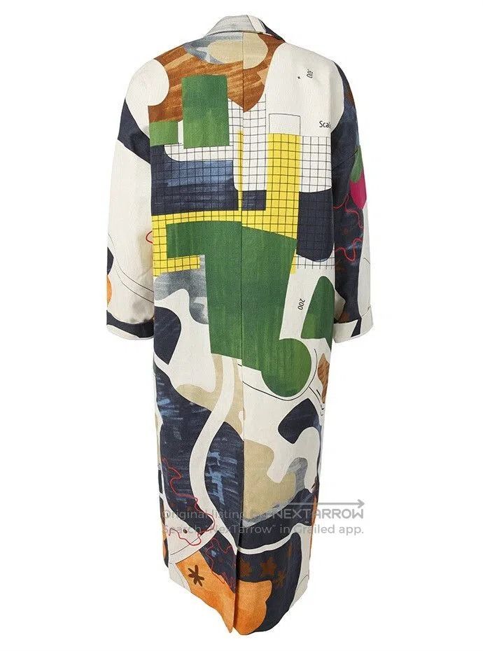 MSGM MSGM Colorful Patterned Spring Coat. Size S / US 4 / IT 40 - 3 Thumbnail
