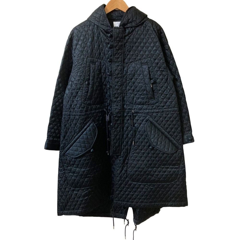 Other Other noir kei ninomiya Quilting Long Coat Others Outerwear 3F-C007 DUTY FREE for USA Size ONE SIZE - 1 Thumbnail