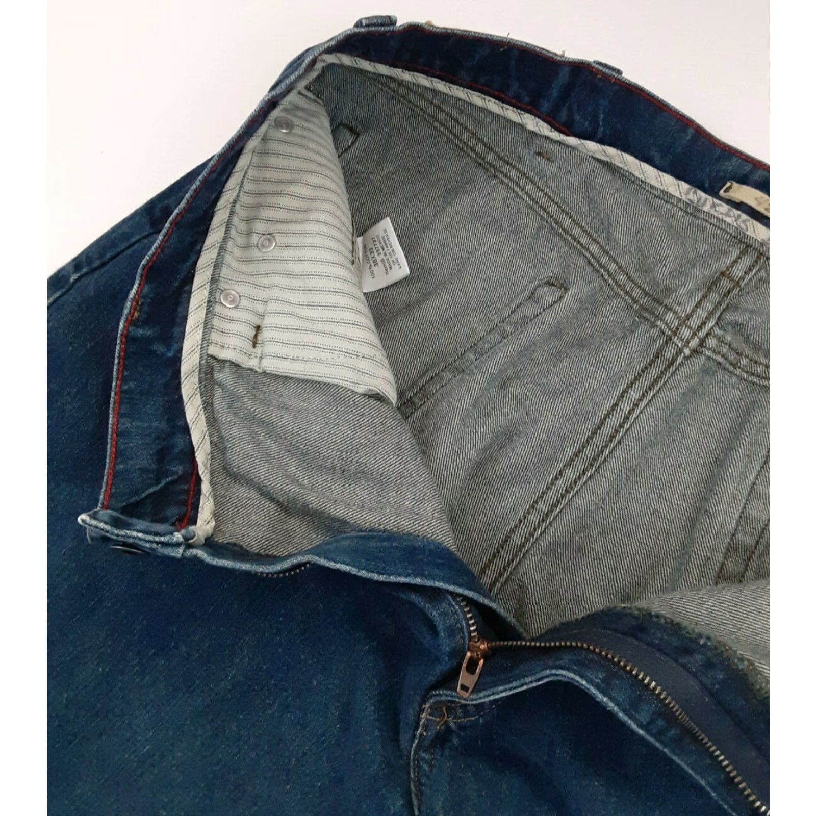 Vintage VINTAGE LL Bean Natural Fit Jeans Men 38 32 Blue EUC Regular Straight Nature 38 Mens Size US 38 / EU 54 - 4 Thumbnail