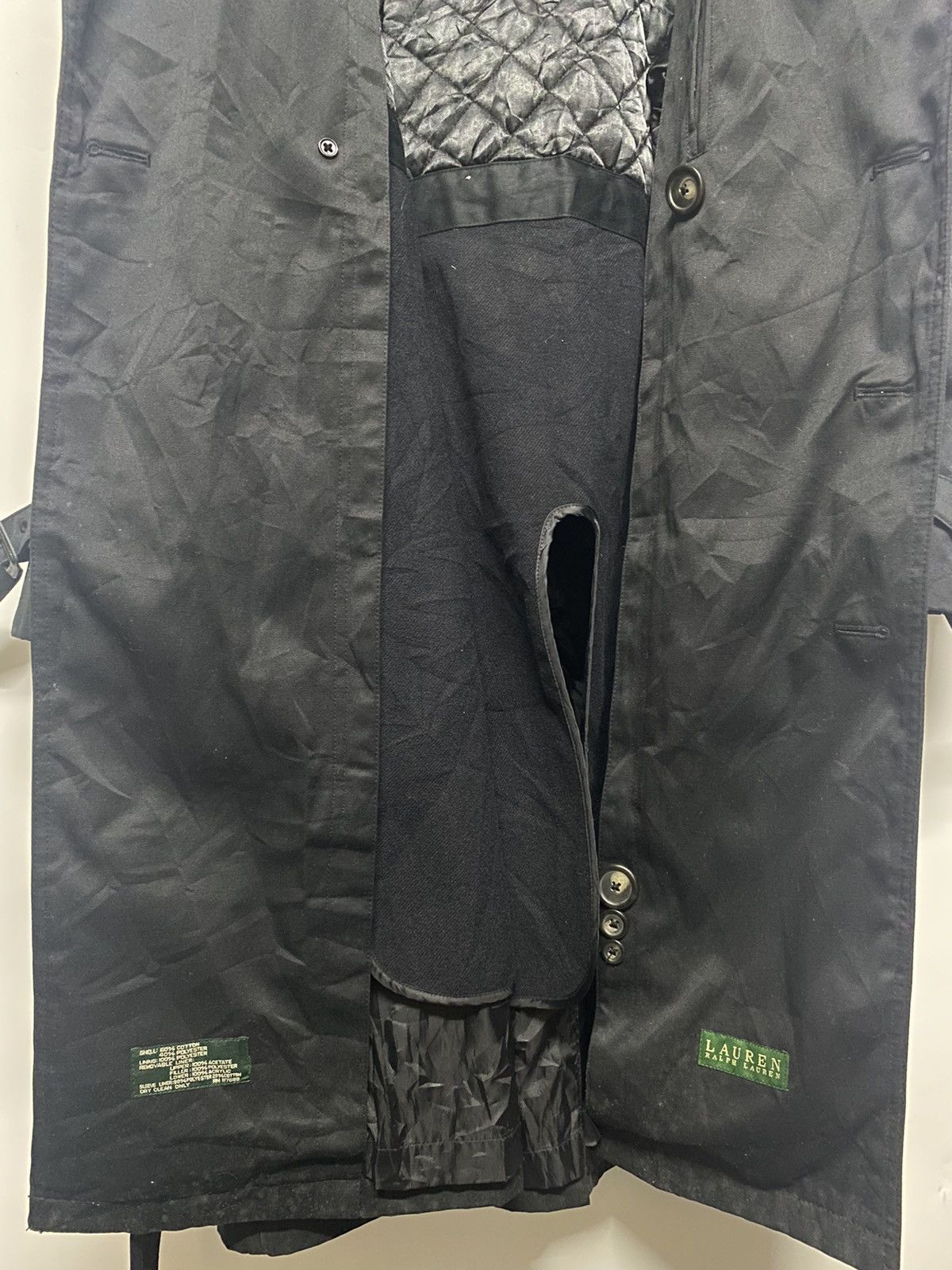 Designer Ralph Lauren Men's Water-repellent Trench Coat Jacket Size US XL / EU 56 / 4 - 19 Thumbnail