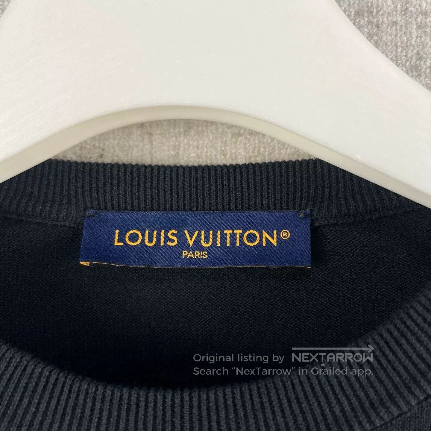 Louis Vuitton LOUIS VUITTON FW23 Embroidered Crewneck Tee. Size US M / EU 48-50 / 2 - 4 Thumbnail
