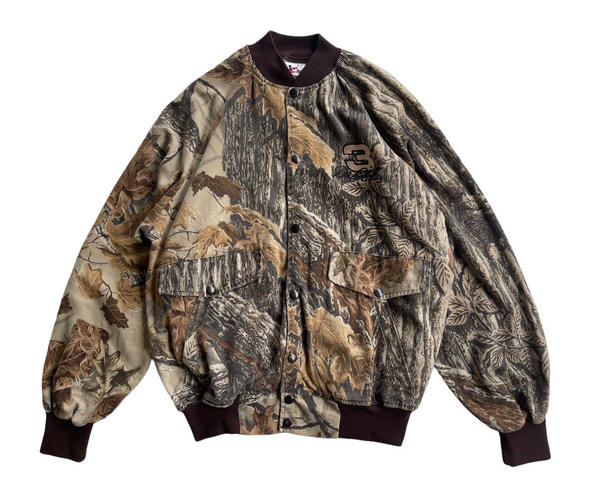 Chase Authentics Vtg Realtree Racing Team Nascar Bomber Jacket Size US M / EU 48-50 / 2 - 3 Thumbnail