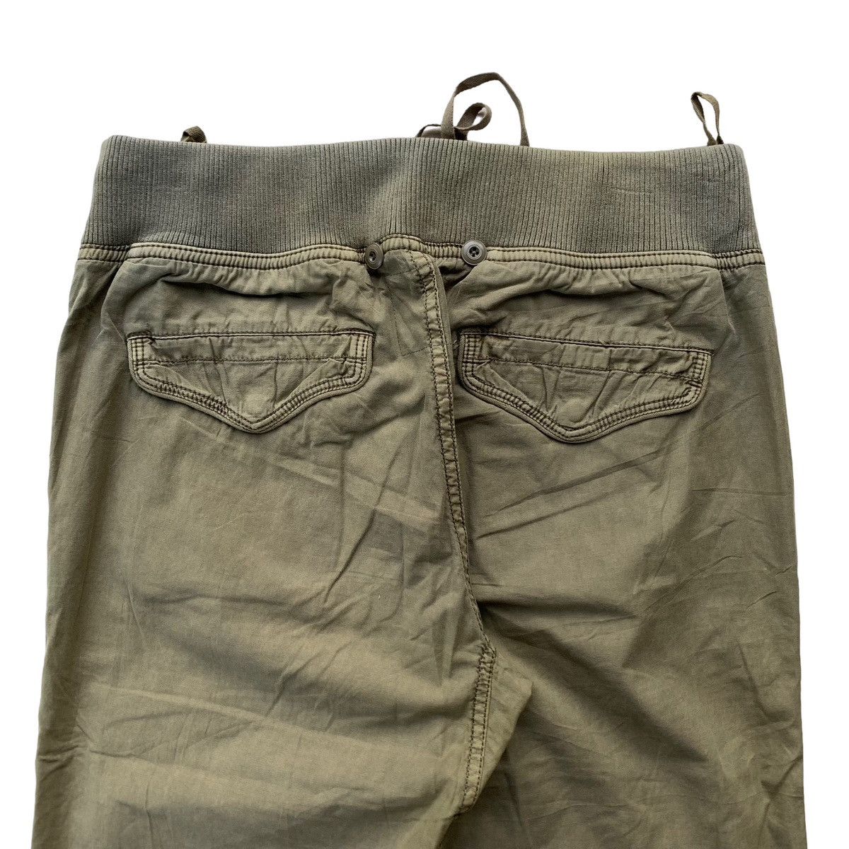 GOA 2000s Rare GOA Fatigue Olive Washed Pants Size US 30 / EU 46 - 6 Thumbnail