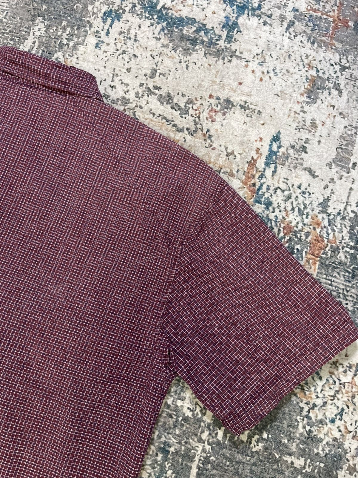 Japanese Brand Nylaus Slang Pocket Checkered Work Shirt Size US L / EU 52-54 / 3 - 8 Thumbnail