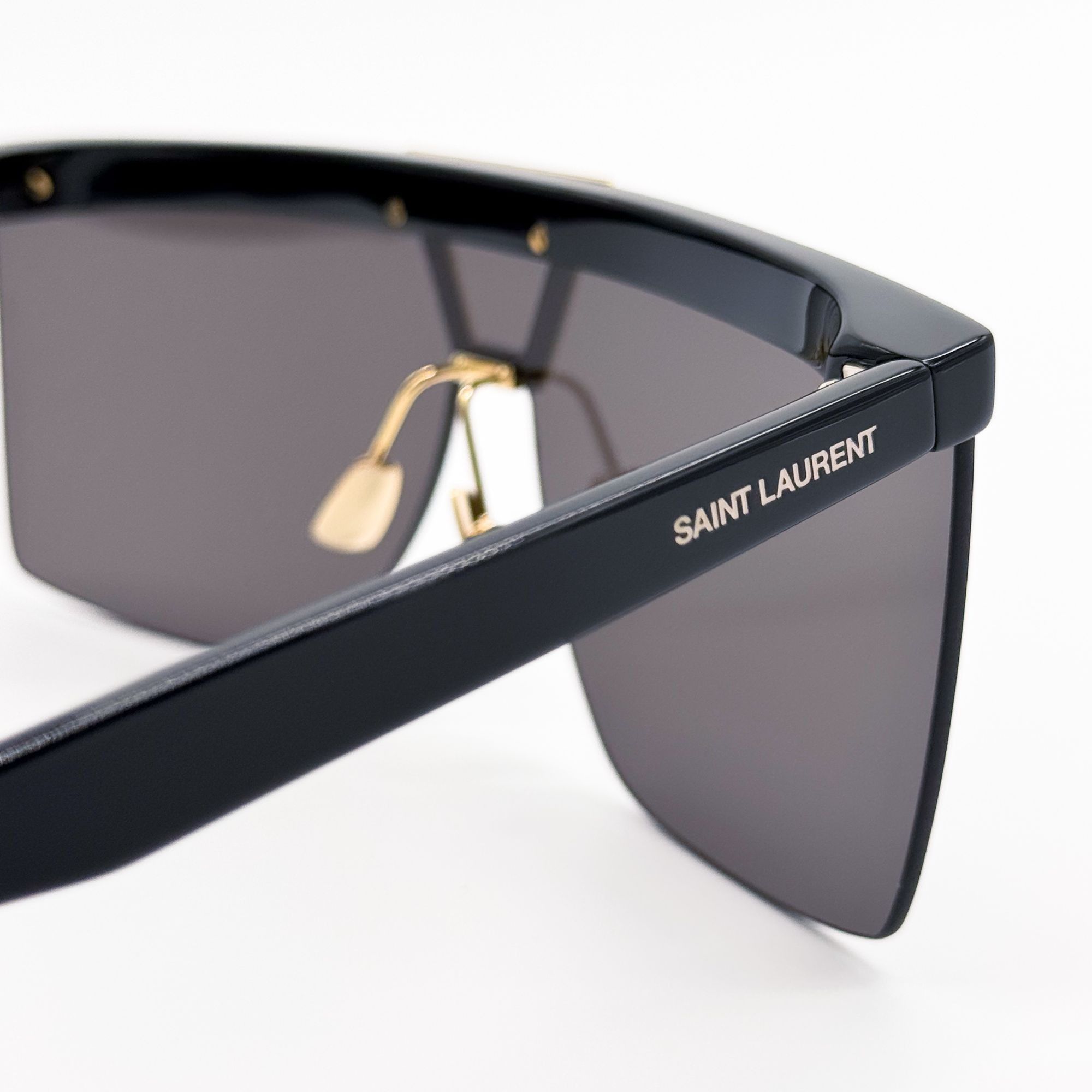 Saint Laurent Paris NEW SAINT LAURENT SUNGLASSES SL537 PALACE 001 BLACK EYEWEAR Size ONE SIZE - 6 Thumbnail