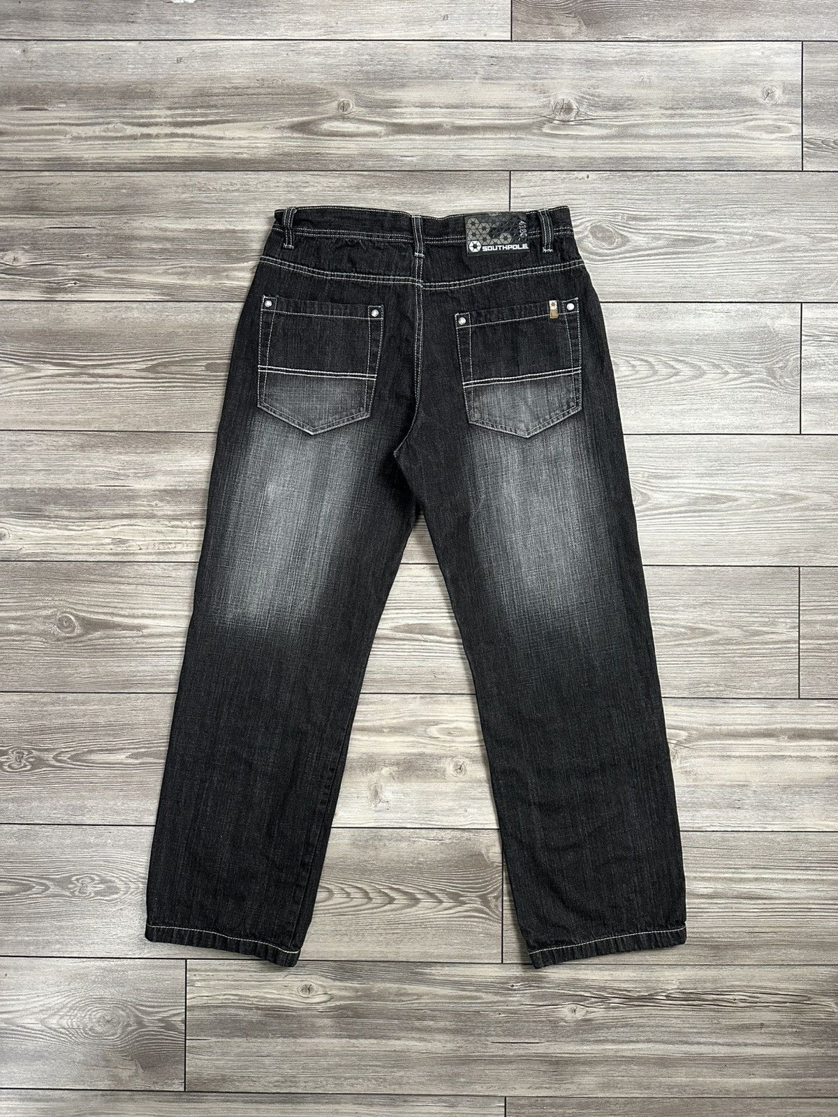 Southpole Crazy Vintage Y2K Southpole Baggy Jeans Size US 35 - 2 Thumbnail