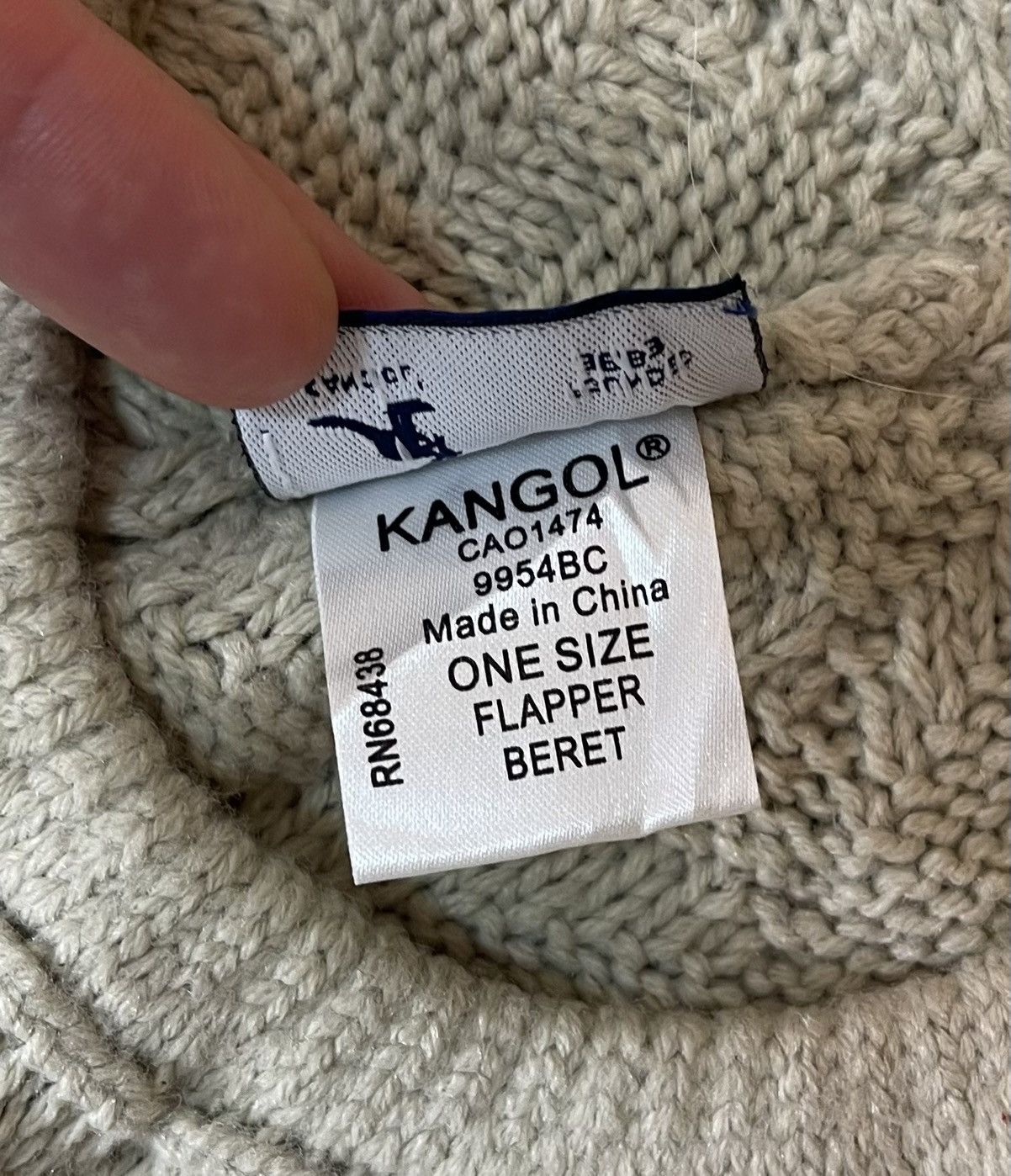Kangol Vintage Kangol Flapper Beret Hat Unisex One Size Knitted Size ONE SIZE - 5 Thumbnail