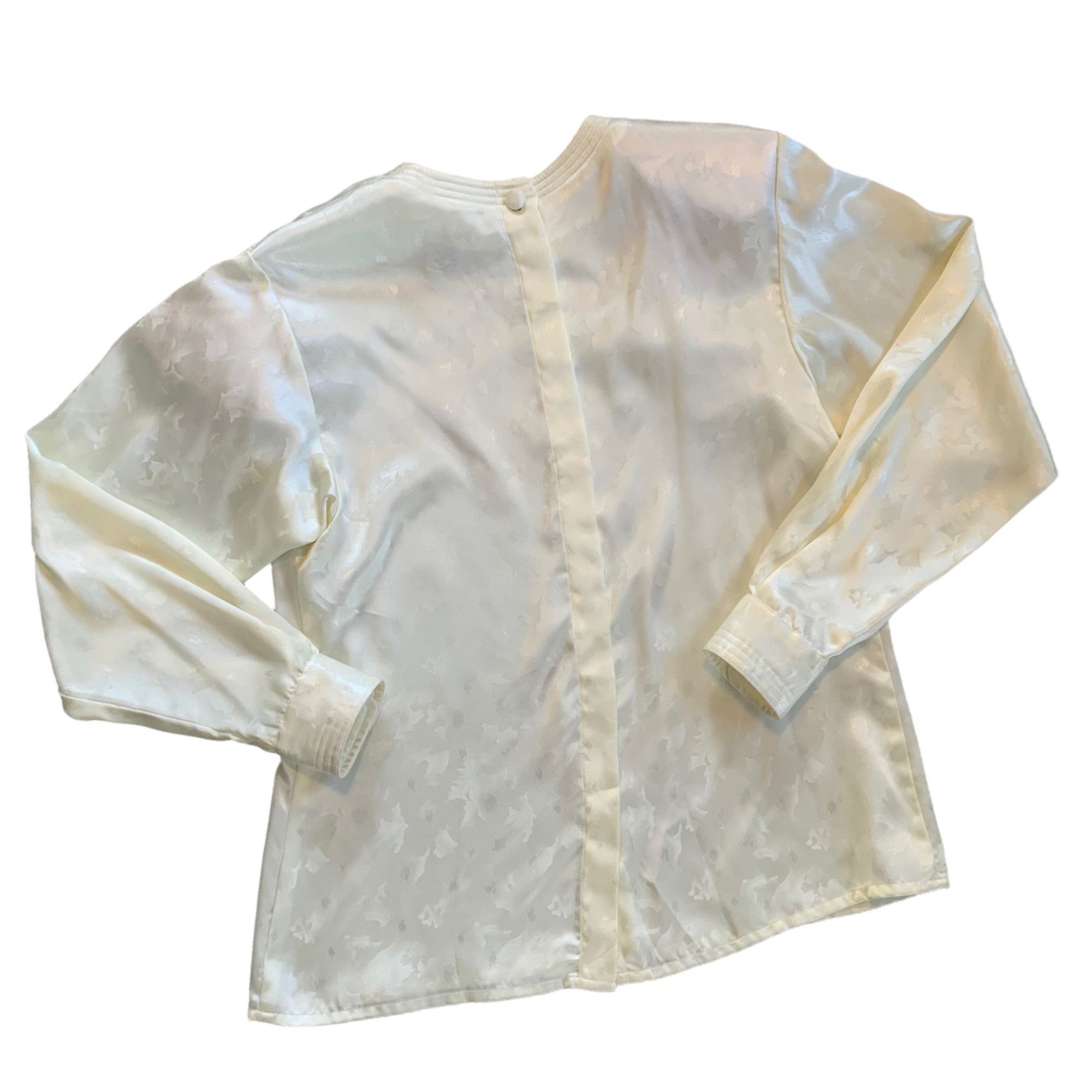Vintage Vintage Evan Picone Petites Romantic Blouse 4 Size S / US 4 / IT 40 - 4 Thumbnail
