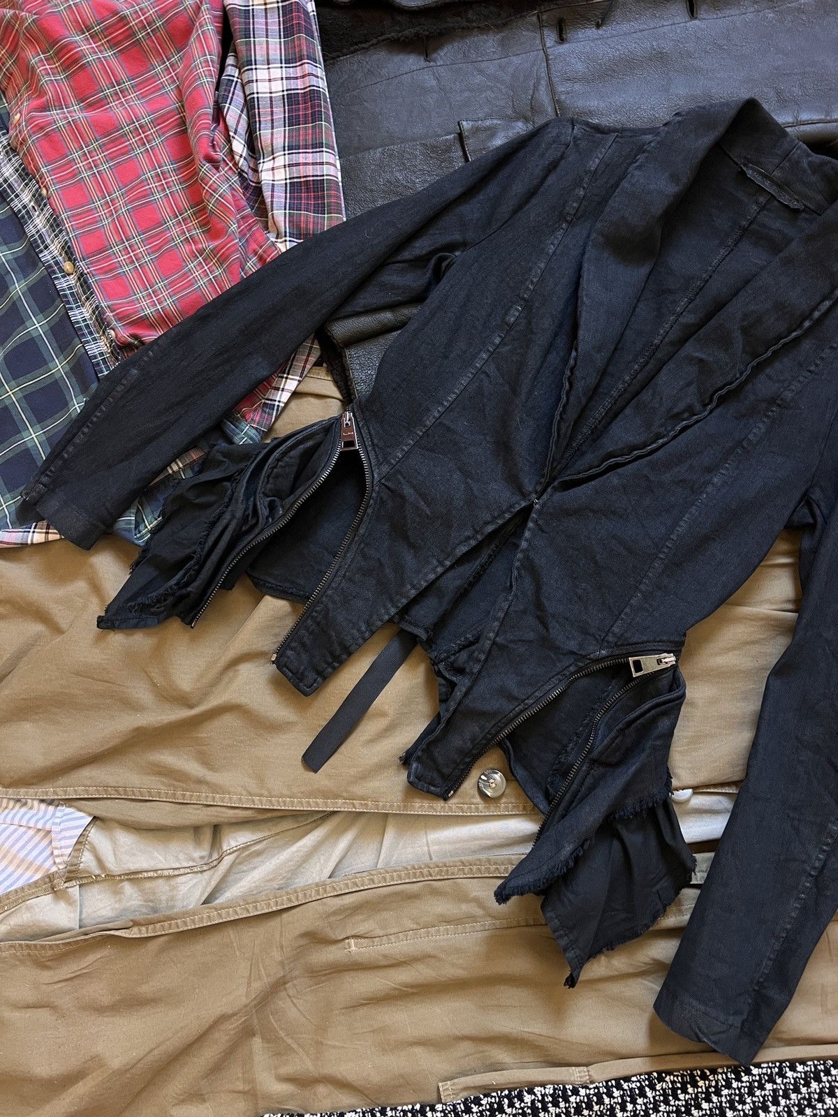 La Haine Inside Us La Heine Inside Us 4B Melodic Avant Garde Jacket Rick Owens Size XS / US 0-2 / IT 36-38 - 7 Thumbnail