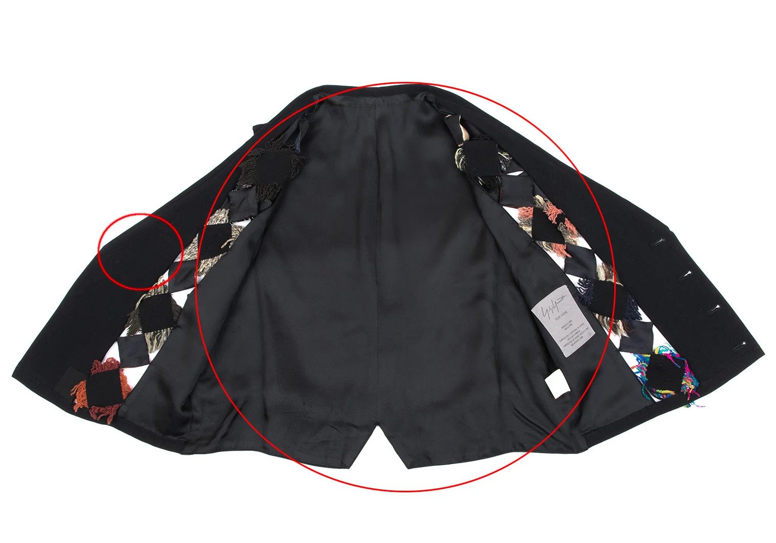 Yohji Yamamoto Yohji Yamamoto Argyle Vest in Black Size US M / EU 48-50 / 2 - 11 Thumbnail