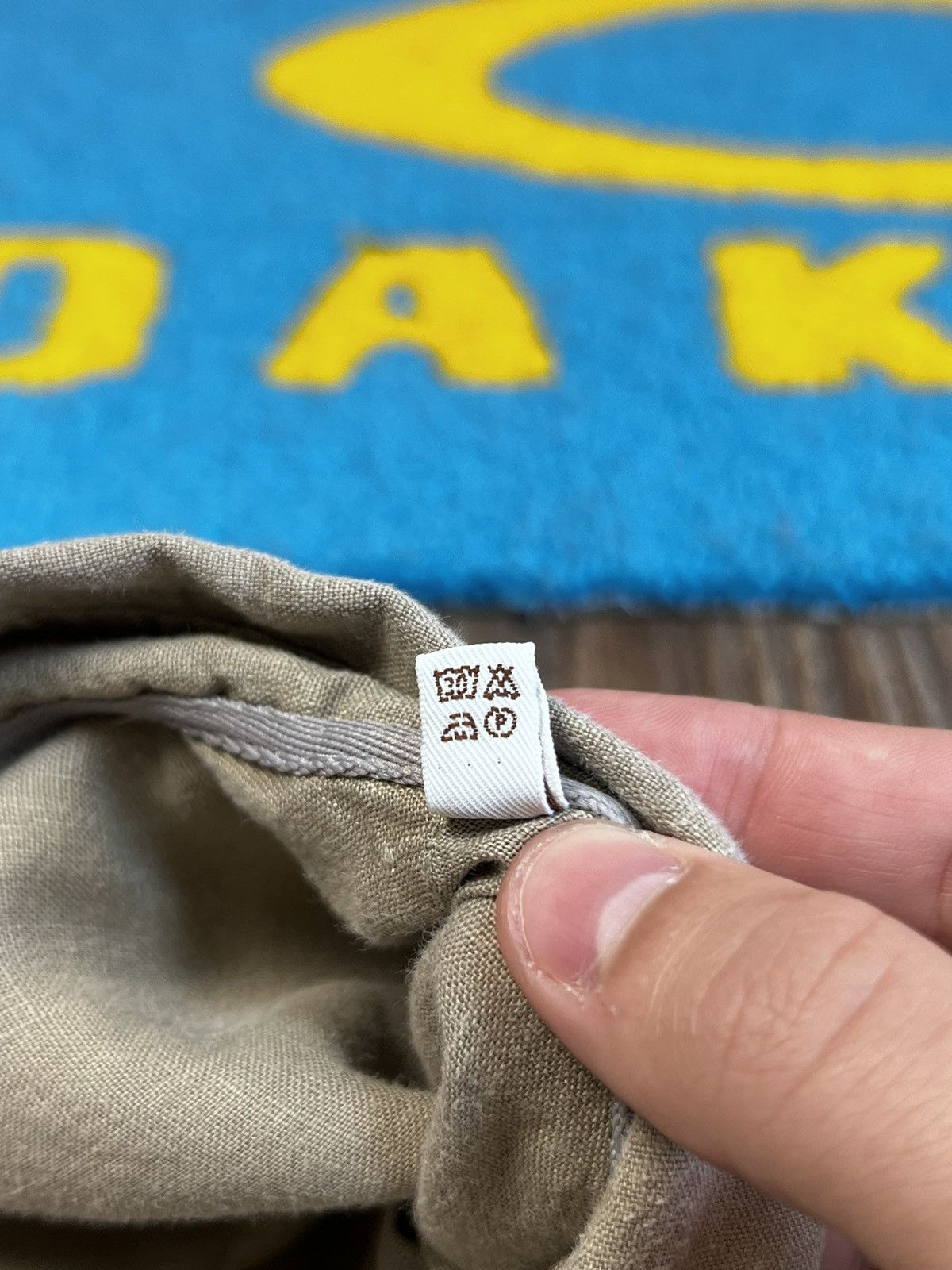 Brunello Cucinelli Brunello Cucinelli Linen Grey Buttons Up Long Sleeve Shirt Size US XL / EU 56 / 4 - 13 Thumbnail