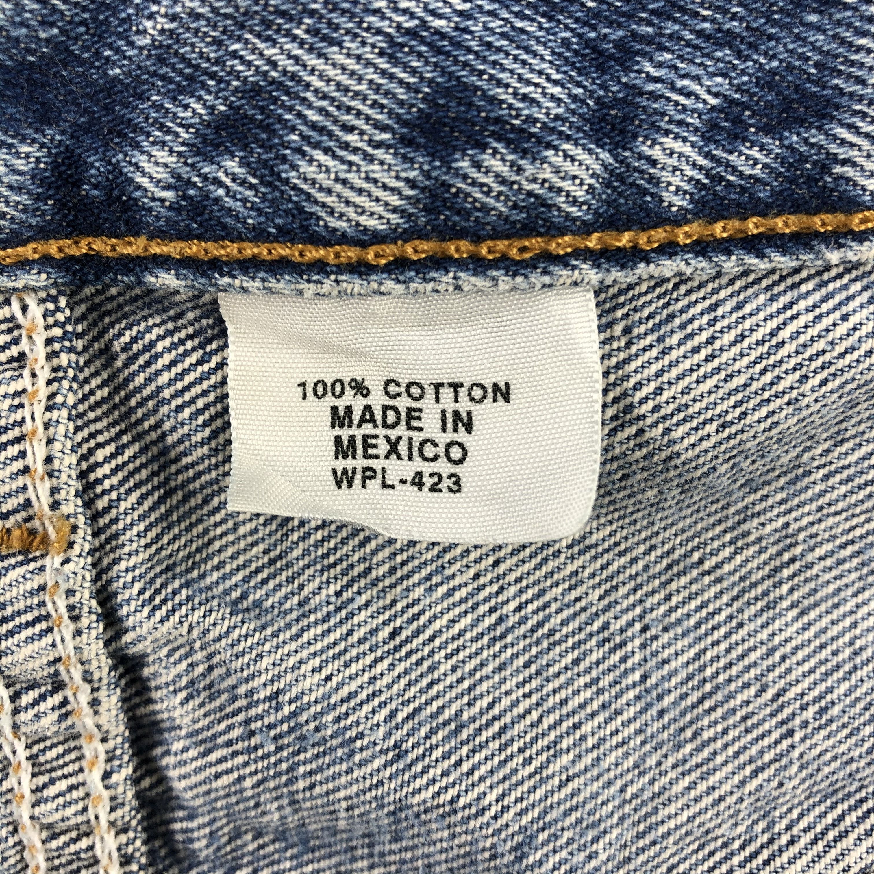 Levi's × Vintage Vintage 90s Blue Wash Levis 501 Jeans-JM2950 Size US 36 / EU 52 - 11 Thumbnail