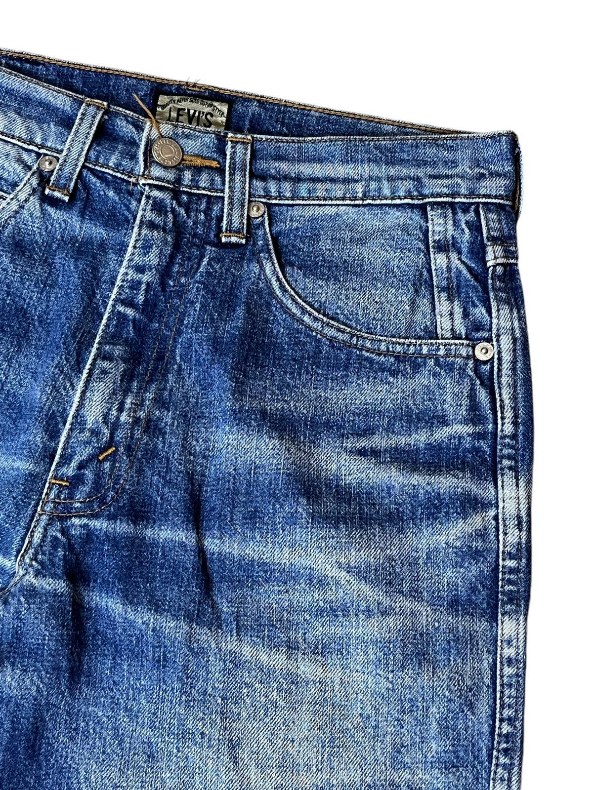 Levi's VINTAGE 90s LEVI’S 637 BIG ‘E’ TAPPERED JEANS Size US 29 - 5 Thumbnail