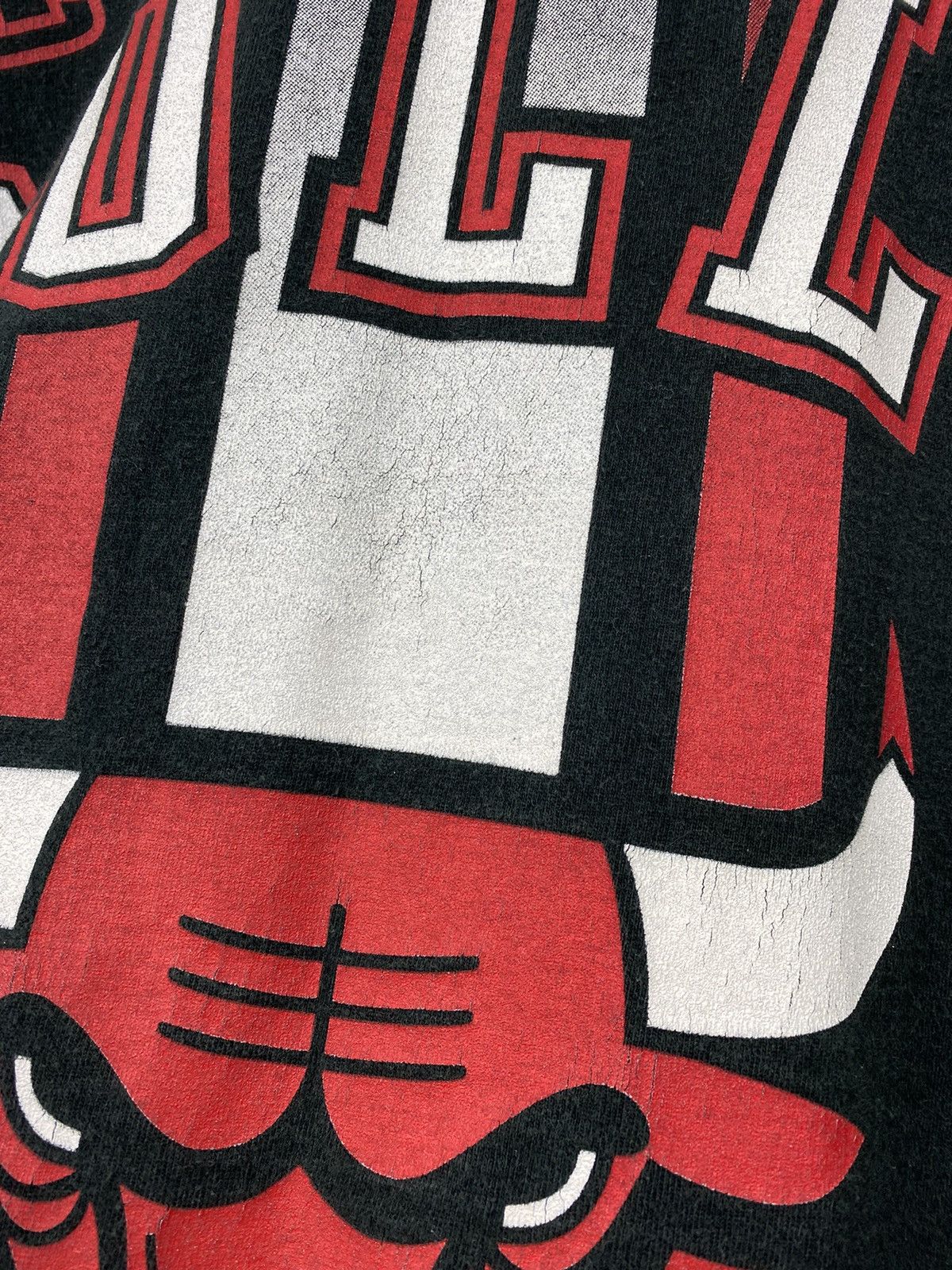 NBA Vintage Chicago Bulls T Shirt Mikel Jordan Tee Lakers Suns Size US L / EU 52-54 / 3 - 5 Thumbnail
