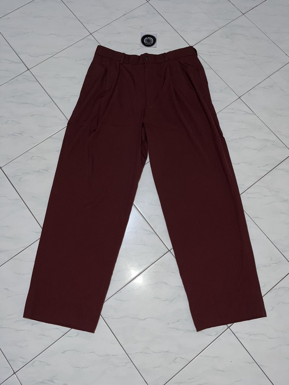 Jean Paul Gaultier 🔥Jean Paul Gaultier Homme Japan Wool Trouser Casual Pants Size US 31 - 1 Thumbnail