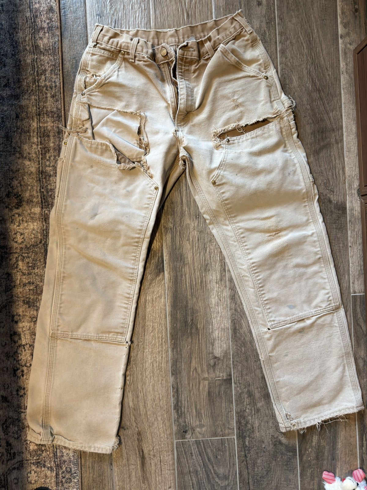 Vintage Vintage Carhartt Double Knee Carpenter Size US 30 / EU 46 - 1 Thumbnail