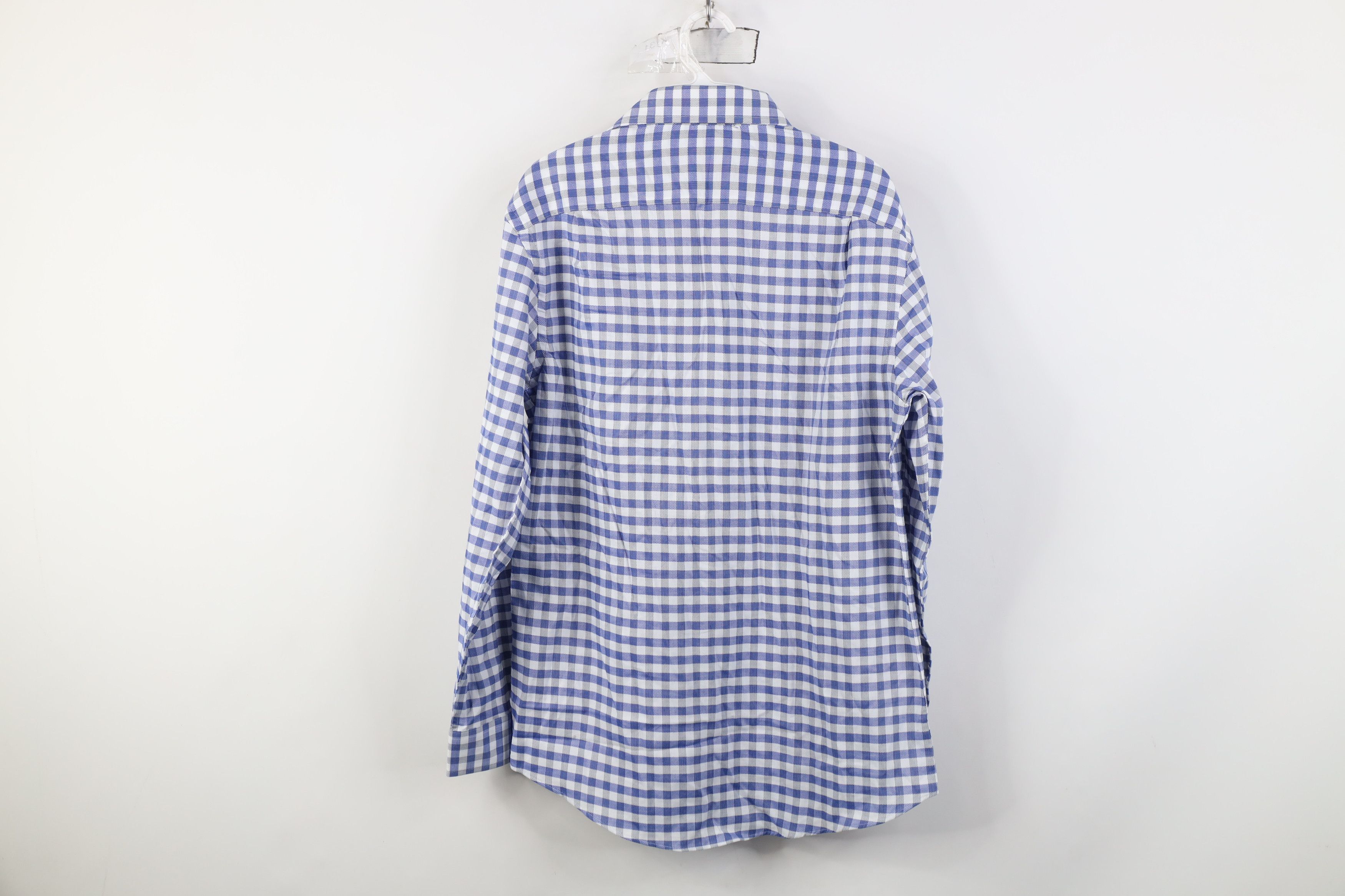 Ben Sherman New Ben Sherman Slim Fit Stretch Collared Button Shirt Blue Size US M / EU 48-50 / 2 - 10 Thumbnail