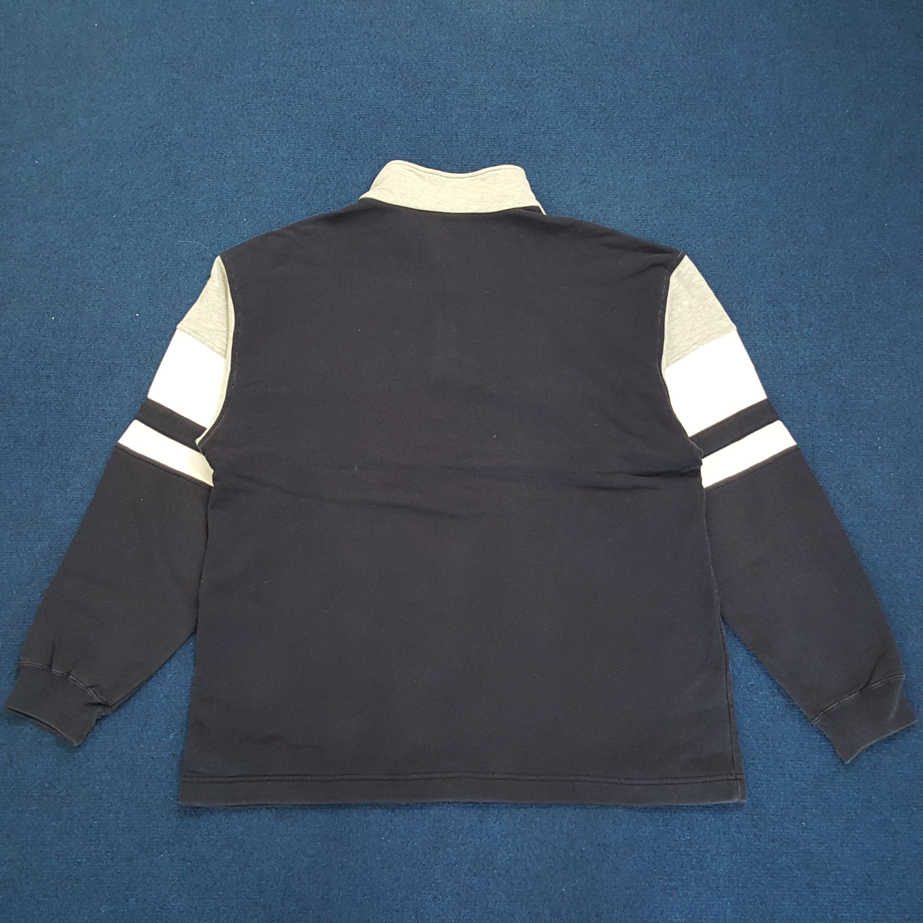 Ellesse × Vintage Vintage Ellesse Perugia Italia 1959 Half Button Sweatshirts Size US L / EU 52-54 / 3 - 3 Thumbnail