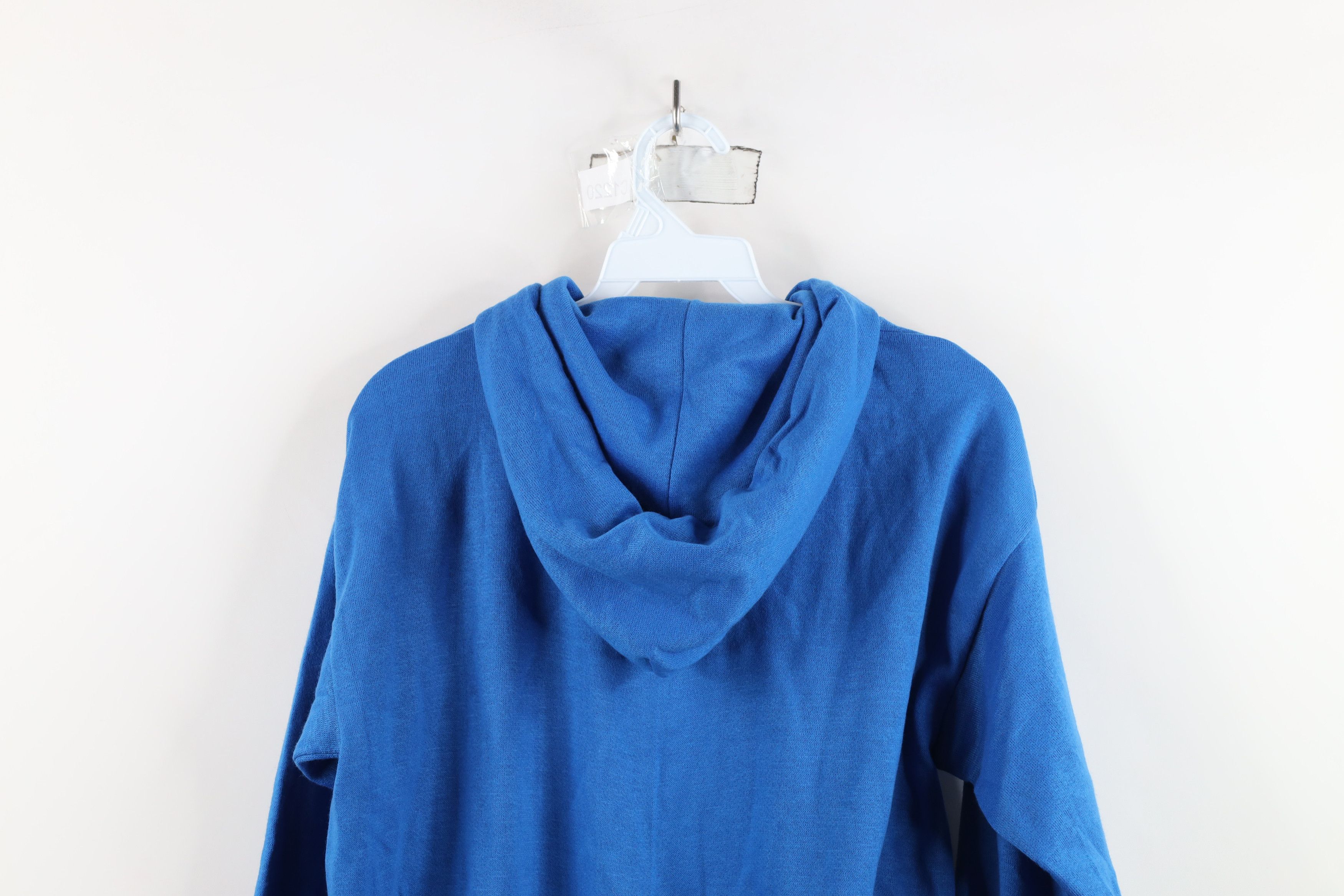 Vintage Deadstock Vintage 70s Streetwear Zip Hoodie Royal Blue USA Size US M / EU 48-50 / 2 - 12 Thumbnail