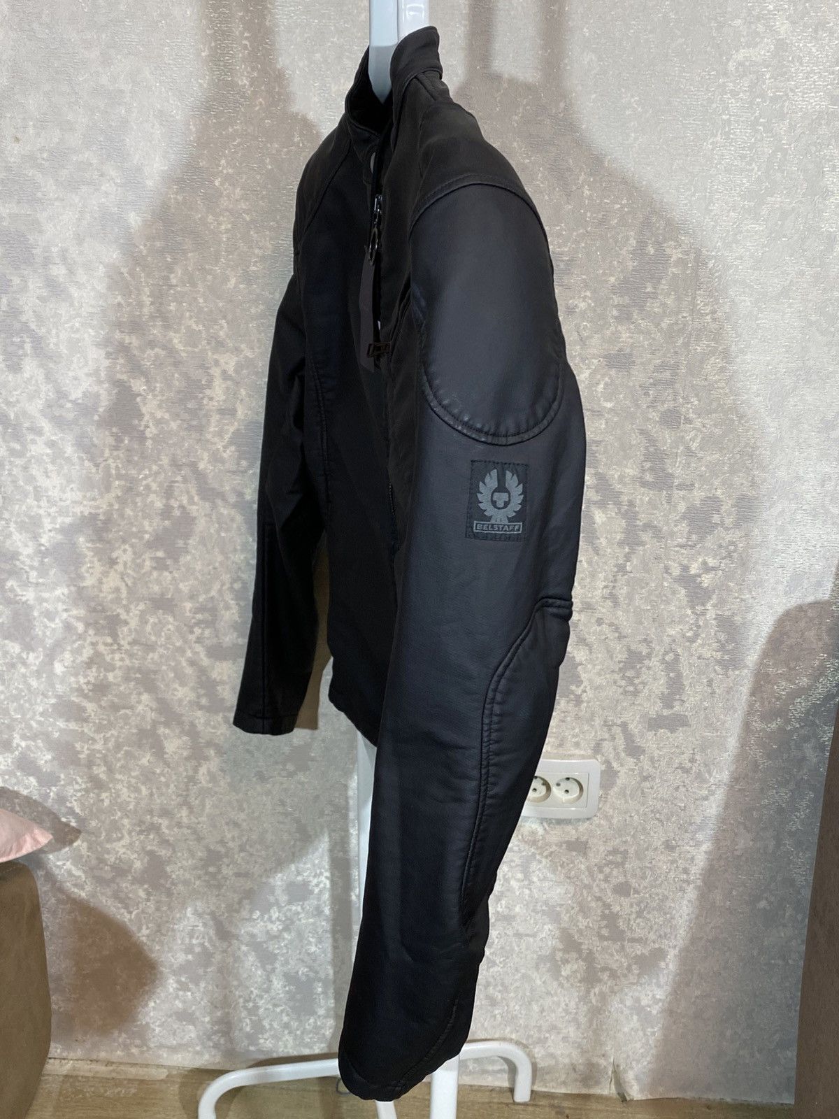 Barbour × Belstaff Belstaff New Black Men Motorcycle Jacket Racing Size US M / EU 48-50 / 2 - 5 Thumbnail
