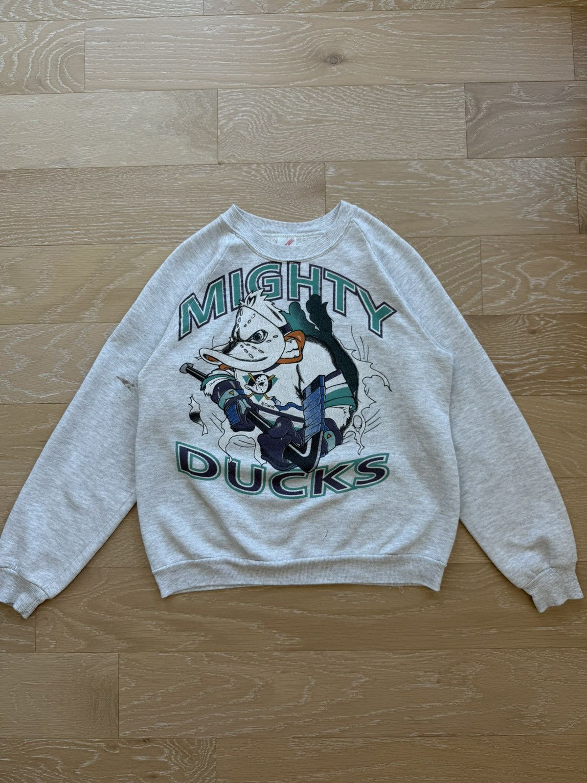 NHL Vintage Mighty Ducks Disney Anaheim NHL Pullover Size US M / EU 48-50 / 2 - 4 Thumbnail