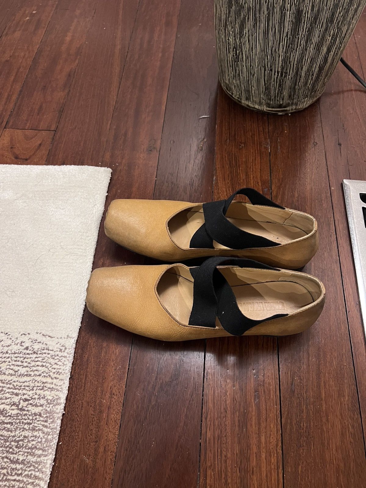 Uma Wang Uma Wang Square-Toe Slip-On Ballet Flats Size US 9 / IT 39 - 3 Thumbnail