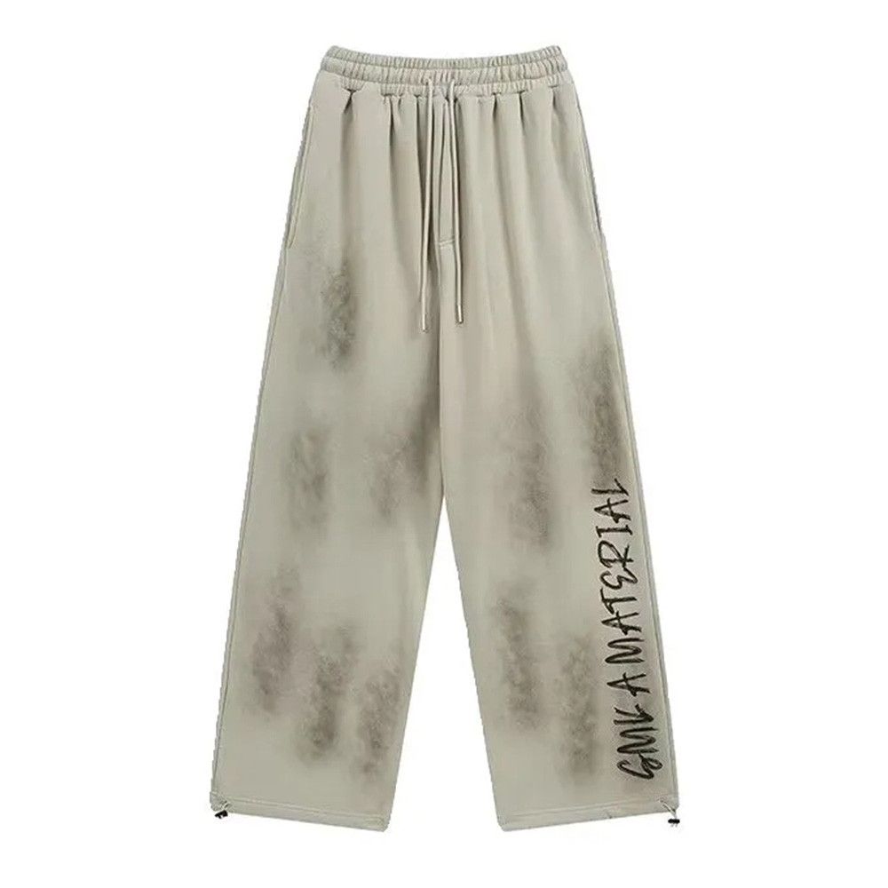 Japanese Brand japanese style graffiti wide sweatpants Size US 30 / EU 46 - 5 Thumbnail