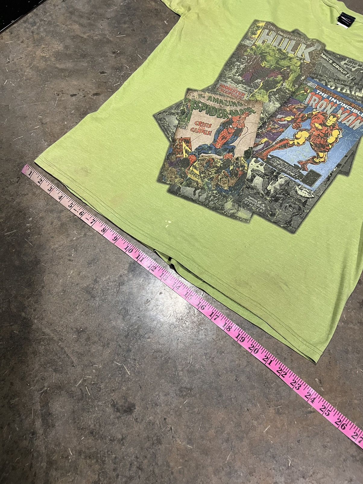 Marvel Comics × Vintage Y2K Marvel Comics Comic Book T Shirts Size US XL / EU 56 / 4 - 6 Thumbnail