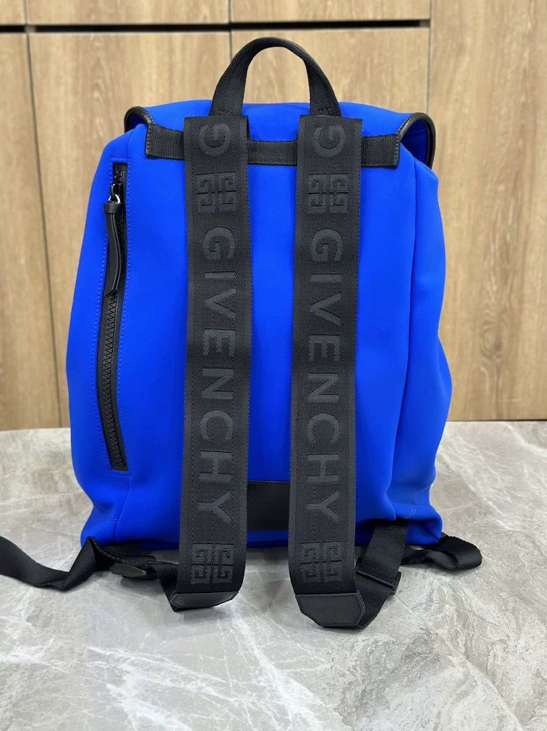 Givenchy Givenchy Blue Ribbon Lettering Backpack Size ONE SIZE - 3 Thumbnail