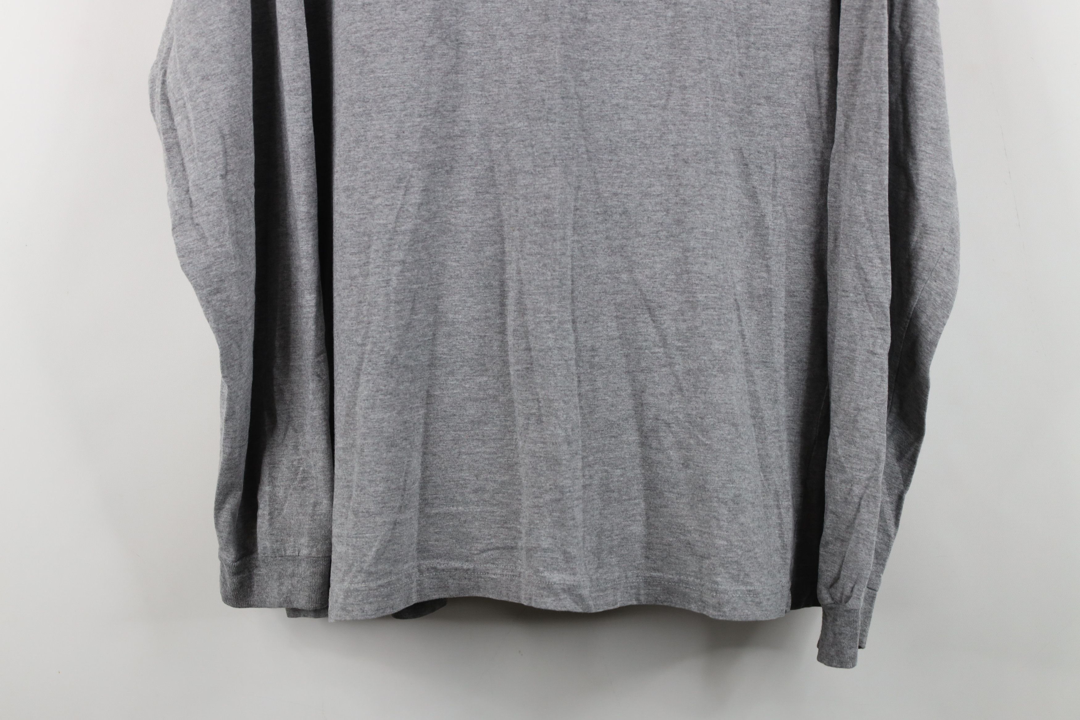 Vintage Vintage 90s Duke University Long Sleeve T-Shirt Heather Gray Size US XL / EU 56 / 4 - 3 Thumbnail