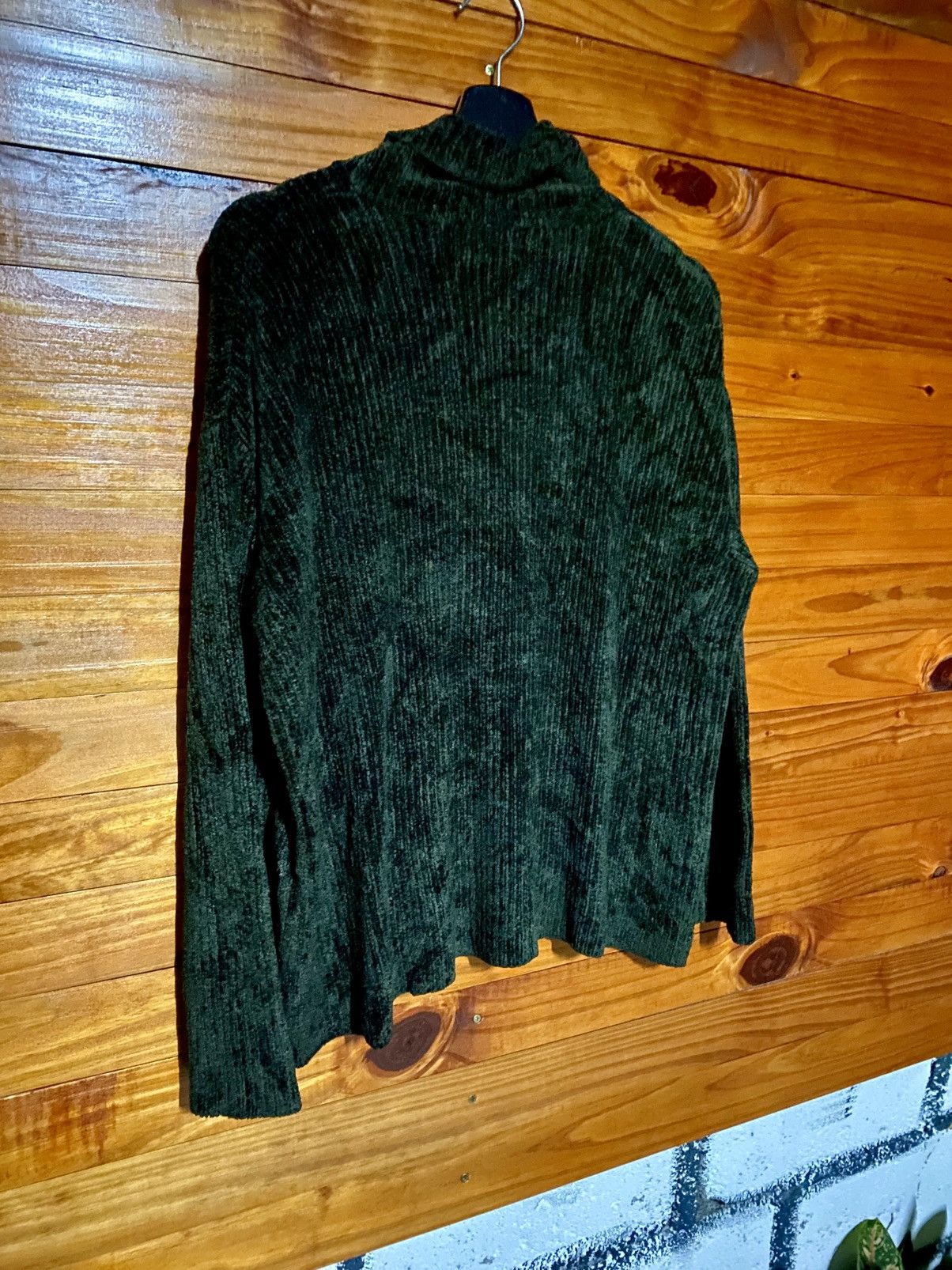 DKNY Vintage DKNY Classic Petite Chenille Sweater | Emerald Green Size S / US 4 / IT 40 - 10 Thumbnail