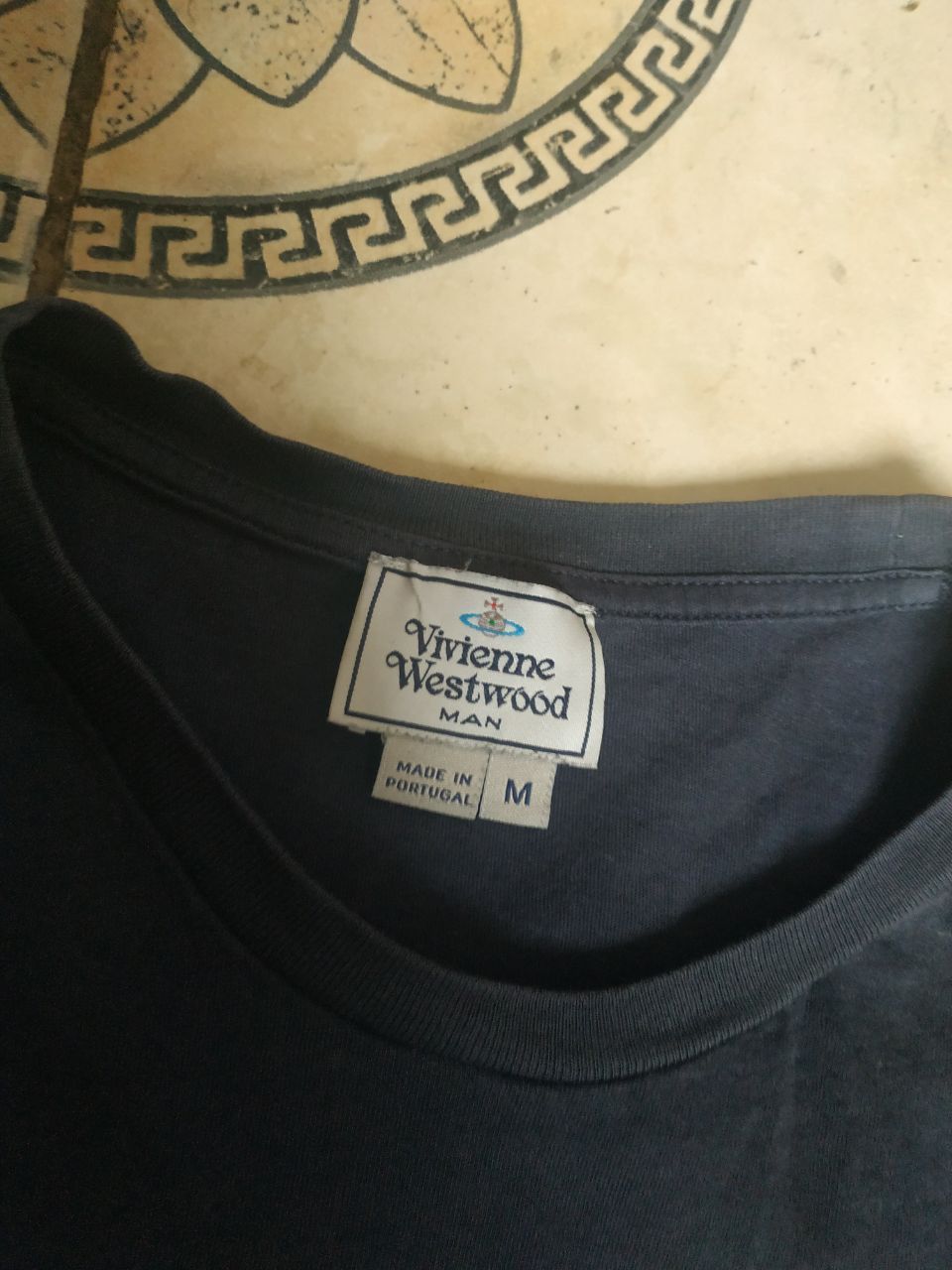 Vivienne Westwood Vivienne Westwood MAN Navy T-shirt Embroidered Orb Logo Sz M Size US M / EU 48-50 / 2 - 5 Thumbnail
