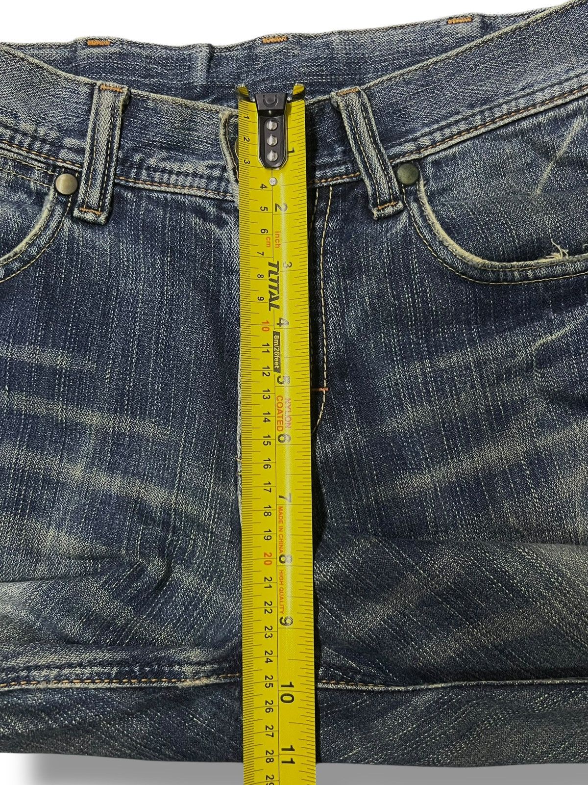 Wrangler Vintage Y2K Wrangler - Faded Mud Wash, Distressed Denim Size US 29 - 15 Thumbnail