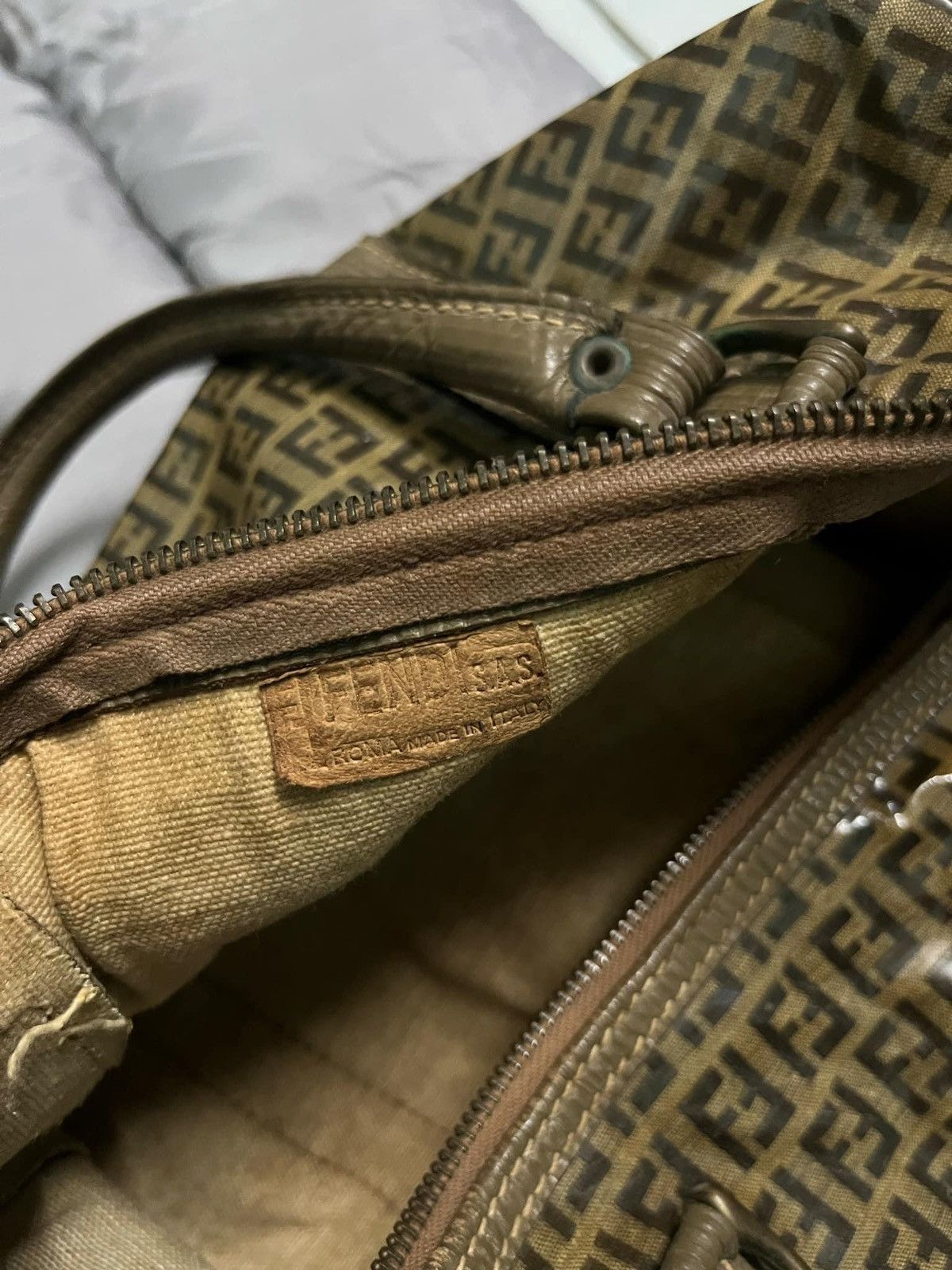 Fendi × Vintage Vintage 70s Fendi SAS monograms Boston bag Size ONE SIZE - 6 Thumbnail