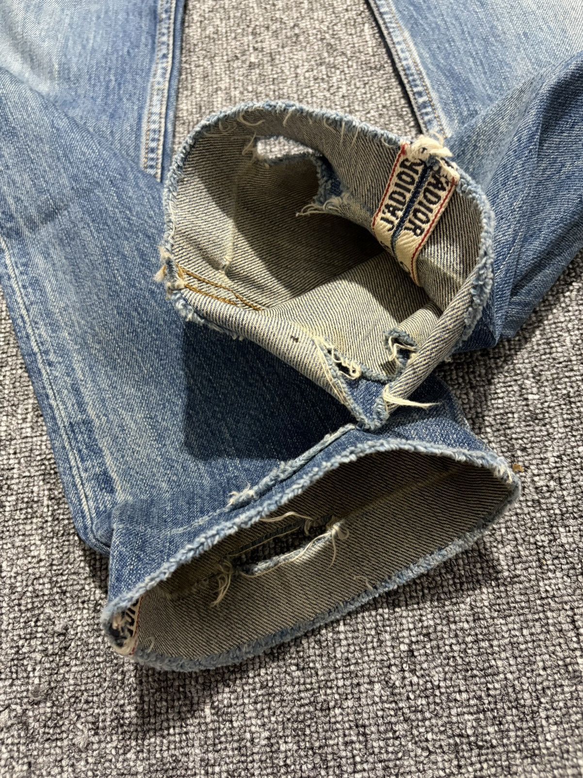 Dior Dior homme selvedge denim blue jeans Size 28" / US 6 / IT 42 - 7 Thumbnail