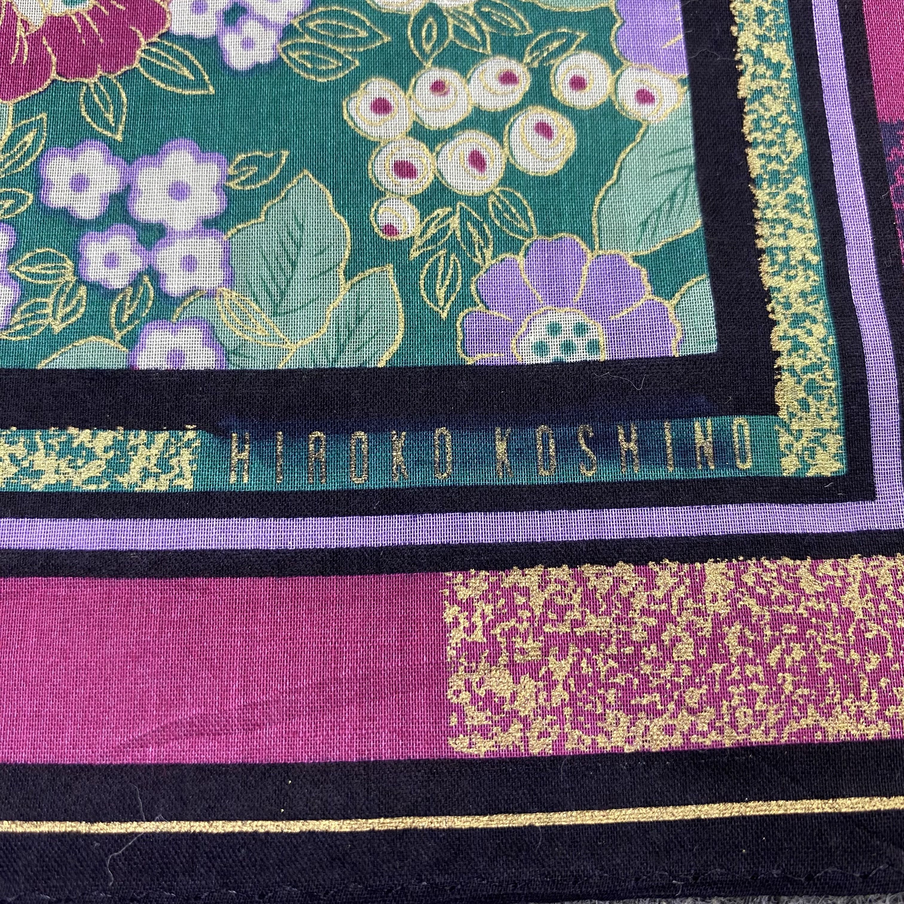 Japanese Brand Hiroko Koshino Handkerchief / Bandana / Neckerchief-B2137 Size ONE SIZE - 7 Thumbnail