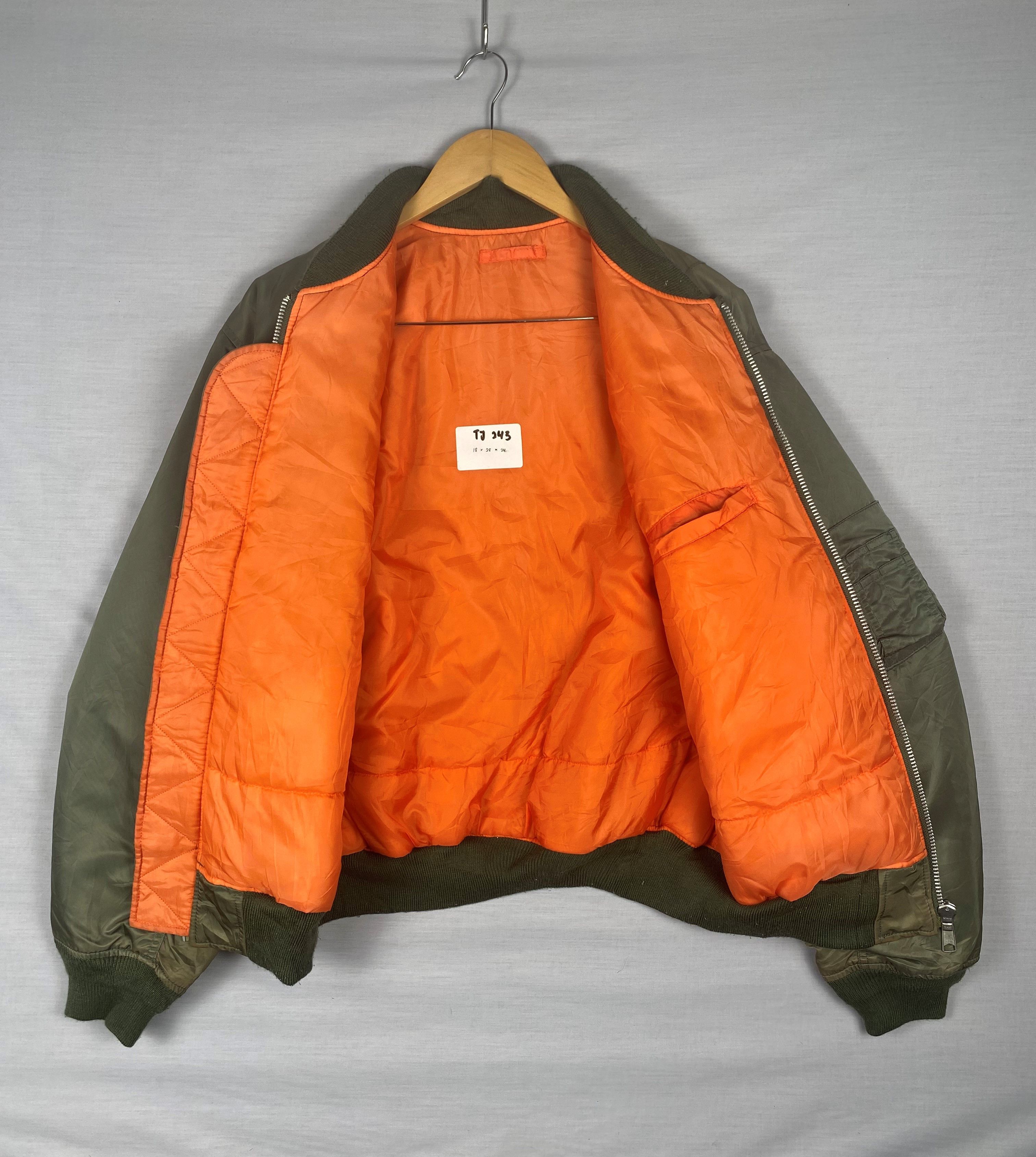 Japanese Brand Vintage Japanese Brand Zip Up Bomber Jacket Size US L / EU 52-54 / 3 - 3 Thumbnail