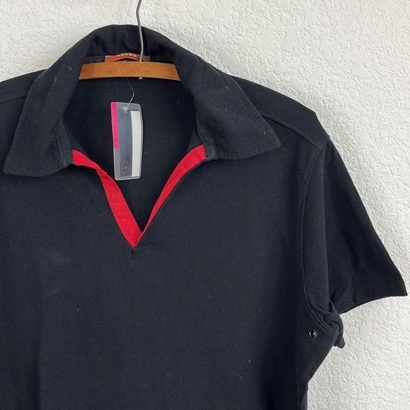Prada Prada Piquet Polo Open Placket Logomania Men's Pop Over Size US XL / EU 56 / 4 - 5 Thumbnail