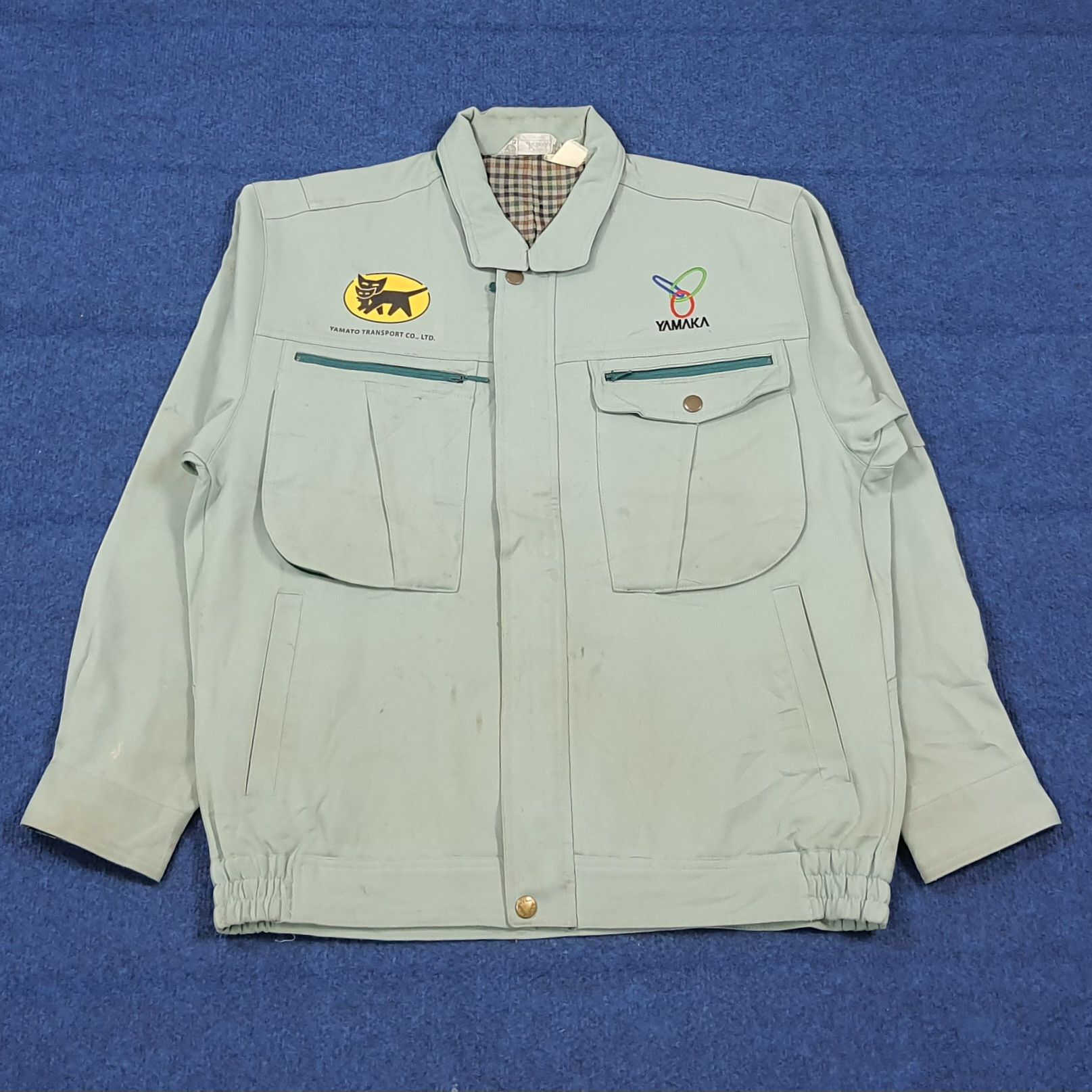 Japanese Brand Vintage Yamato Transport Japan Custom Logo Jacket C288N15 Size US M / EU 48-50 / 2 - 3 Thumbnail