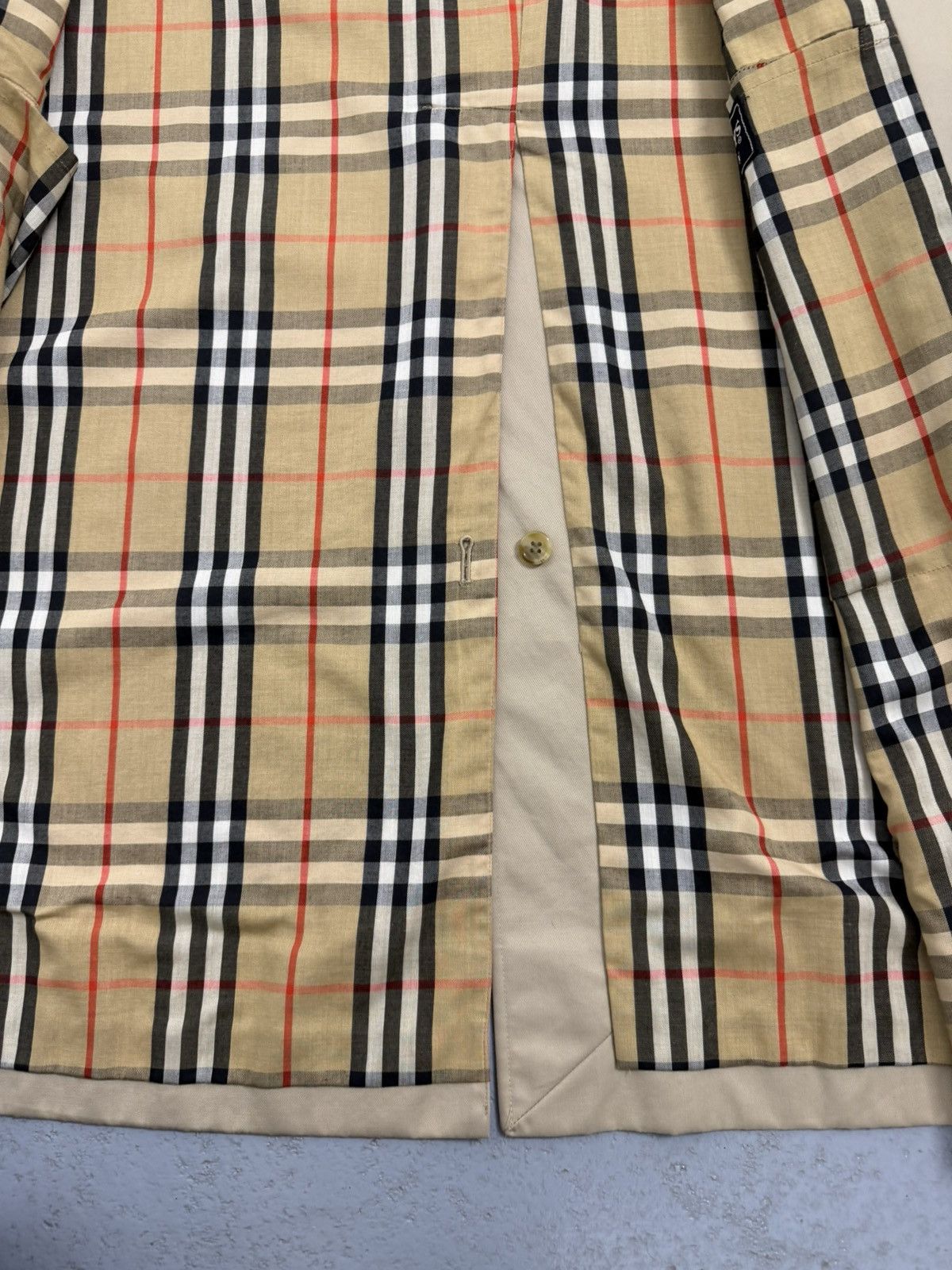 Burberry Vintage Burberrys Nova Check Trench Coat Size US M / EU 48-50 / 2 - 12 Thumbnail