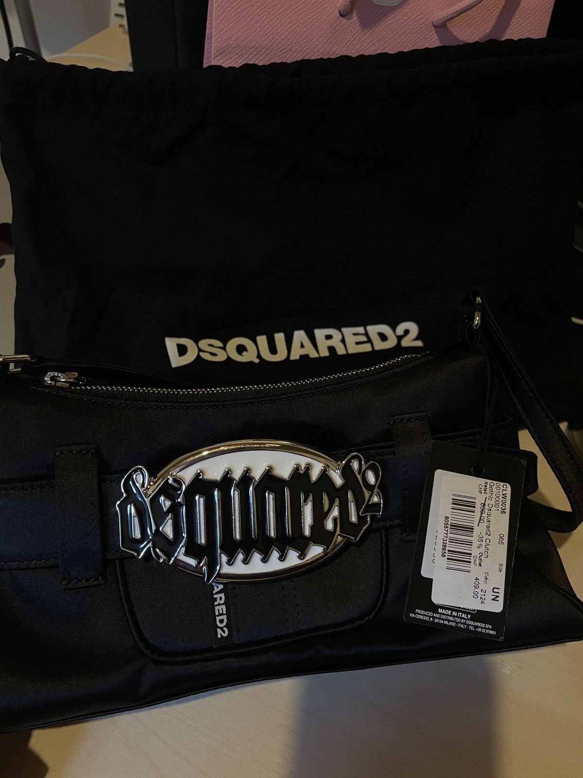 Dsquared2 Gothic Dsquared2 Belt Clutch Size ONE SIZE - 2 Thumbnail