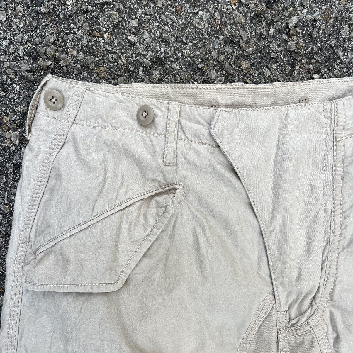 GOA G.O.A Cargo Military Pants Multi Pocket Army GOA Size US 31 - 4 Thumbnail
