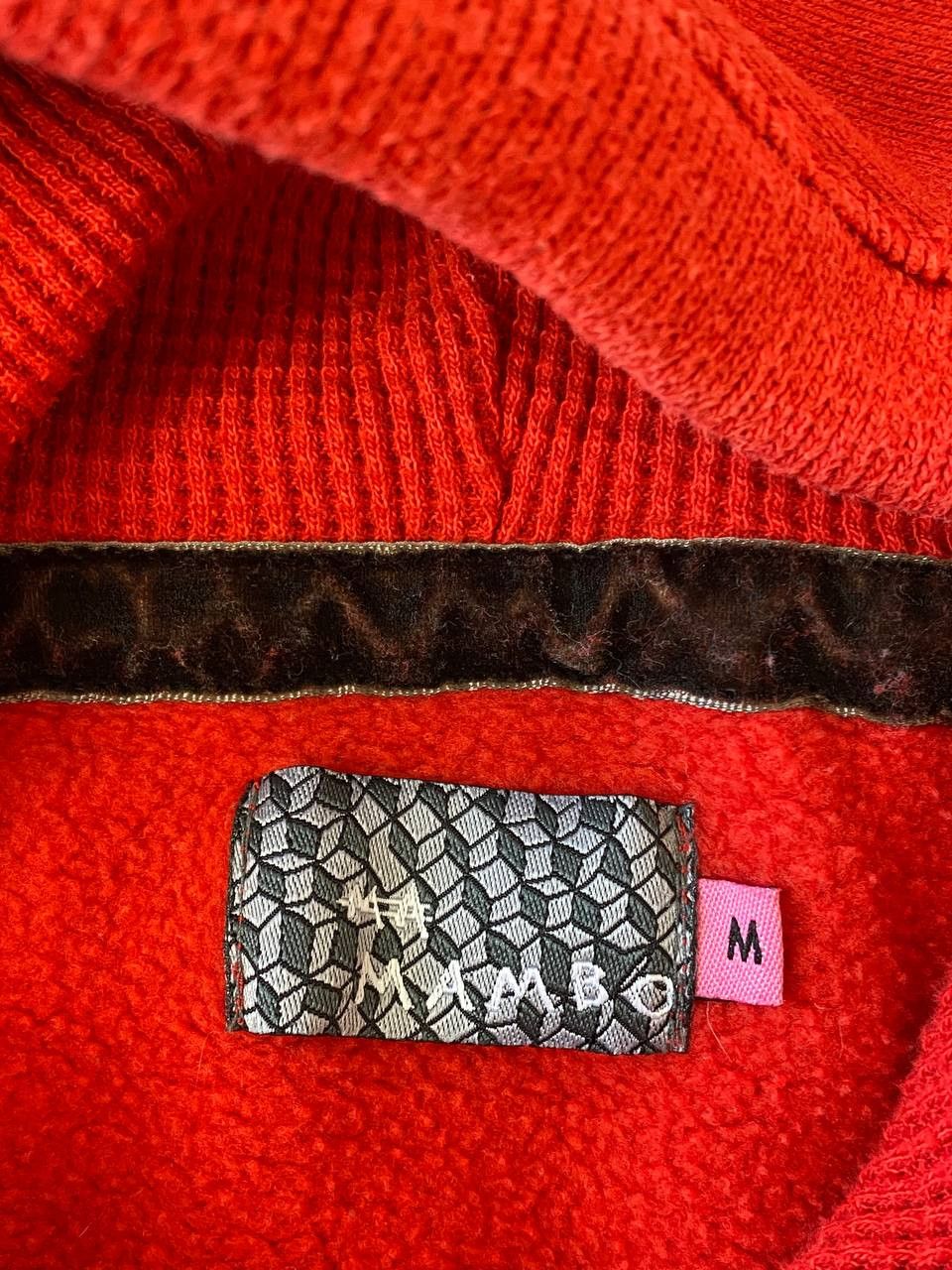 Mambo Mambo Dog Print Red Hoodie Size US M / EU 48-50 / 2 - 14 Thumbnail
