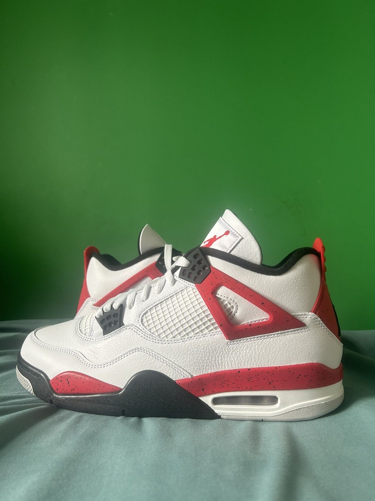 Jordan Brand Nike Air Jordan 4 Red Cement 2023 Size US 12 / EU 45 - 1 Thumbnail