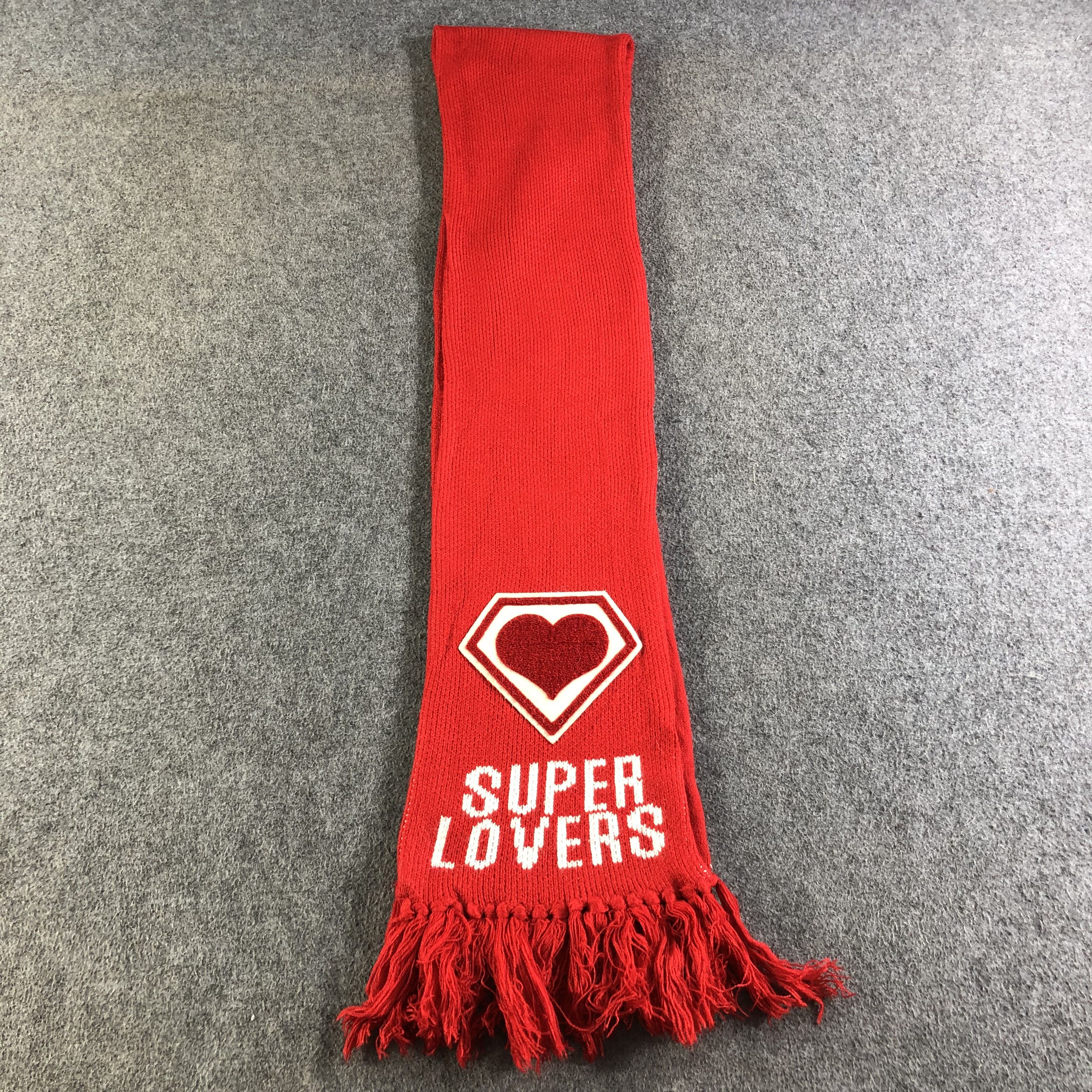 Vintage Super Lovers Scarf Muffler V1882 Size ONE SIZE - 1 Thumbnail