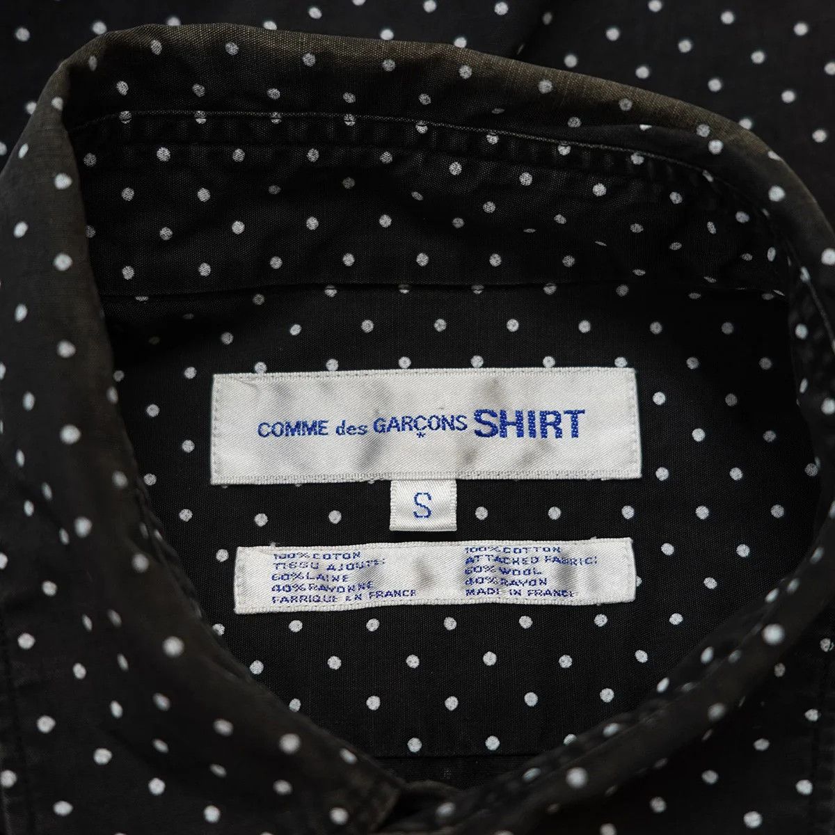 Comme des Garcons SHIRT AW08 Heart Patchwork Archive Long Sleeve Shirt Size US S / EU 44-46 / 1 - 7 Thumbnail