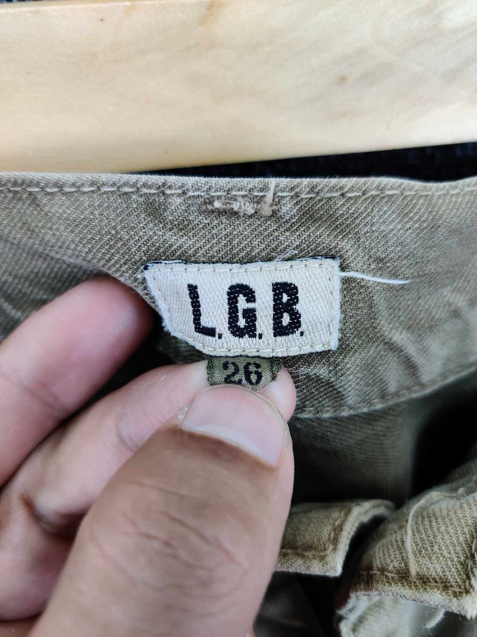 Le Grande Bleu (L.G.B.) Vtg Le Grande Bleu L.G.B Distressed Loose Fit Pants Size US 26 / EU 42 - 11 Thumbnail
